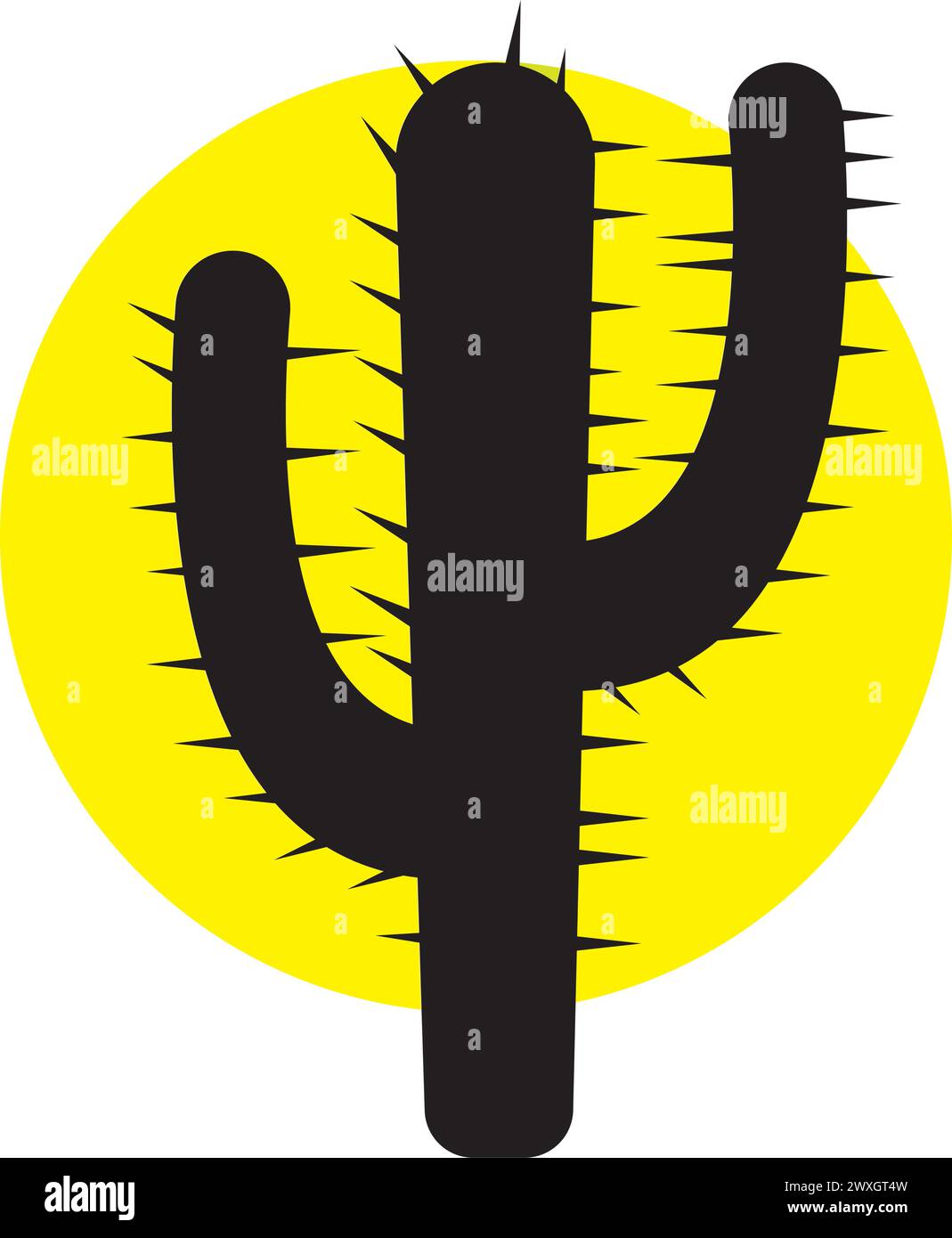 cactus icon vector illustration symbol design Stock Vector Image & Art ...