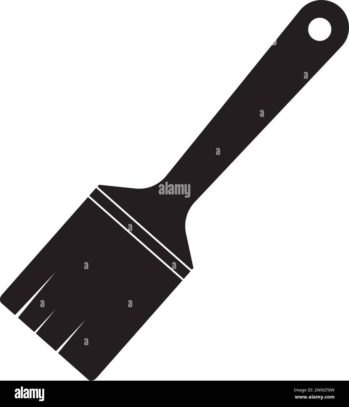 paint brush icon vector illustration symbol design Stock Vector Image ...