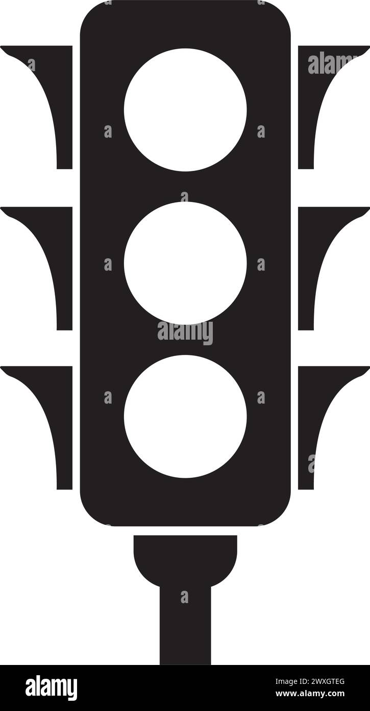traffic lights icon vector illustration symbol design Stock Vector ...