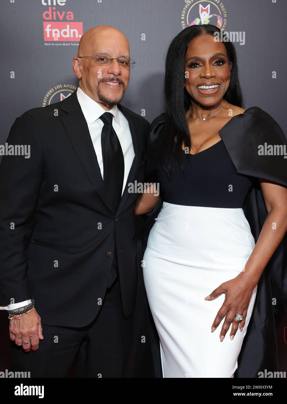 Beverly Hills, Ca. 30th Mar, 2024. Vincent Hughes, Sheryl Lee Ralph at the 10th Annual Truth Awards at The Beverly Hilton Hotel at Beverly Hills on March 30, 2024 in Beverly Hills, California Credit: Faye Sadou/Media Punch/Alamy Live News Stock Photo