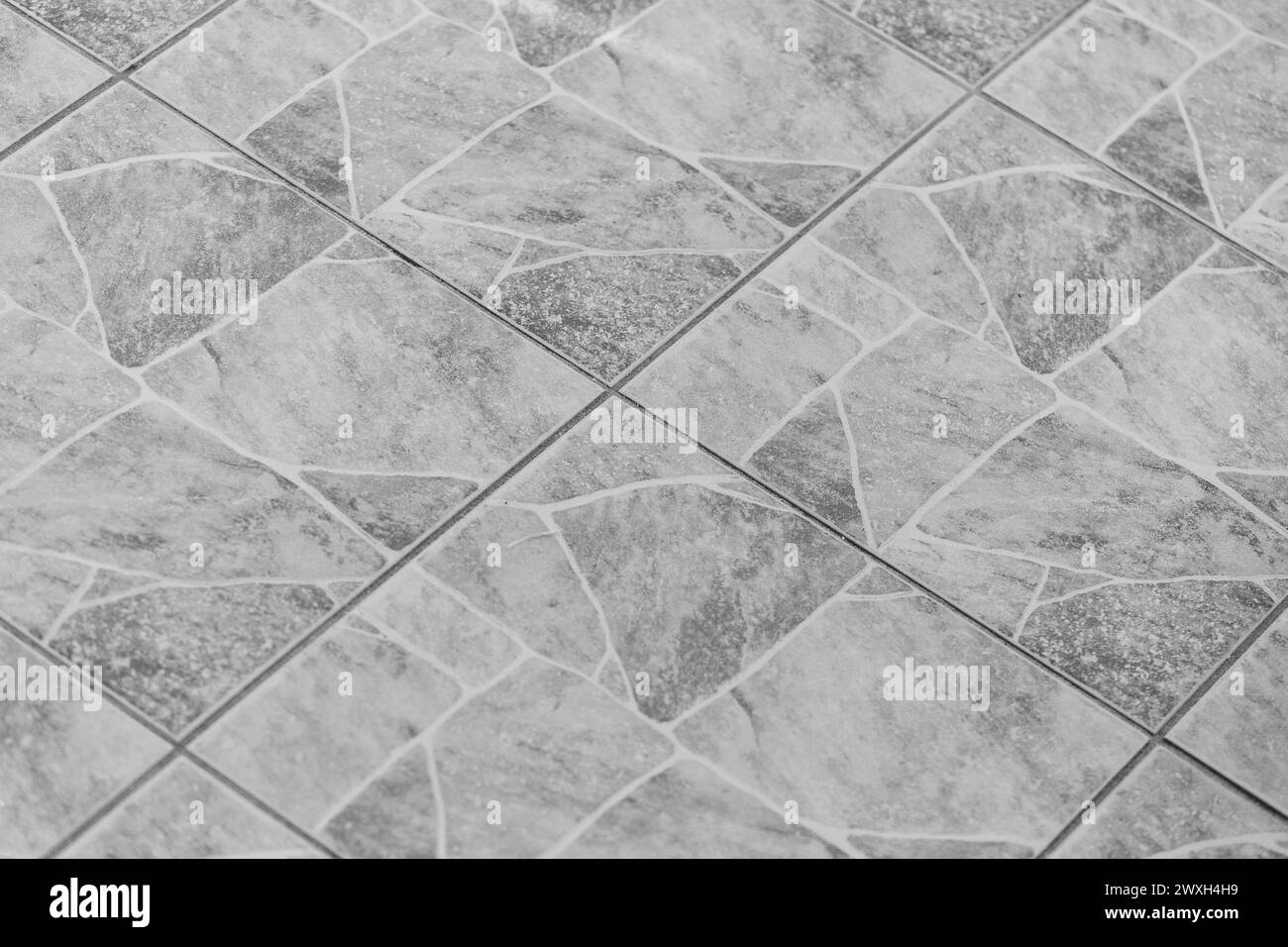 Line Floor Tile Diagonal Pattern Abstract Grey Surface Stone Pattern