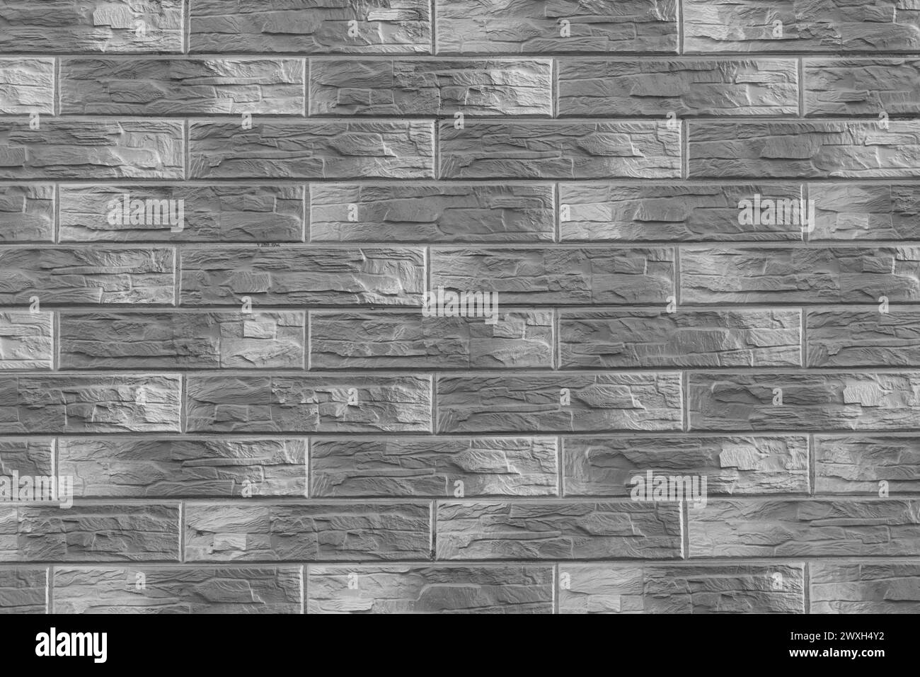 Grey and light brick wall with abstract pattern masonry texture ...