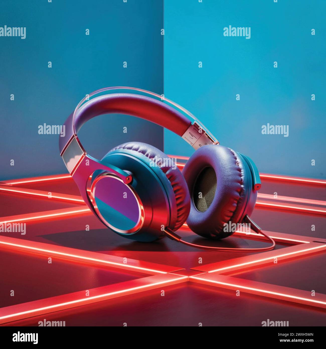 Headphone shoot with isolated white background Stock Vector Image & Art ...