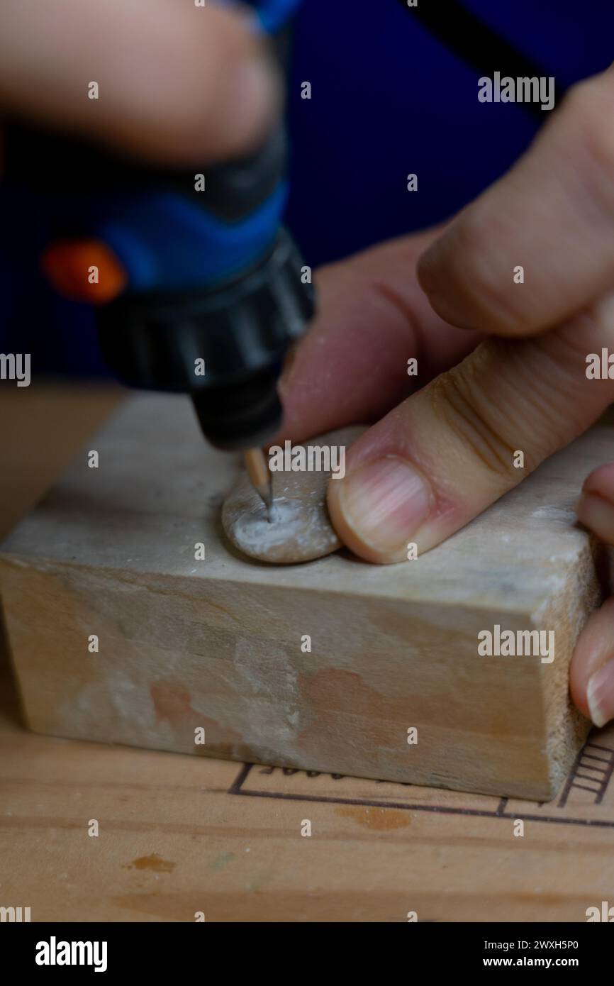 Rotary stone carving hires stock photography and images Alamy