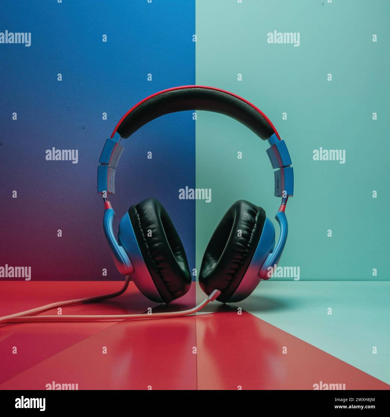 Headphone shoot with isolated white background Stock Vector Image & Art ...
