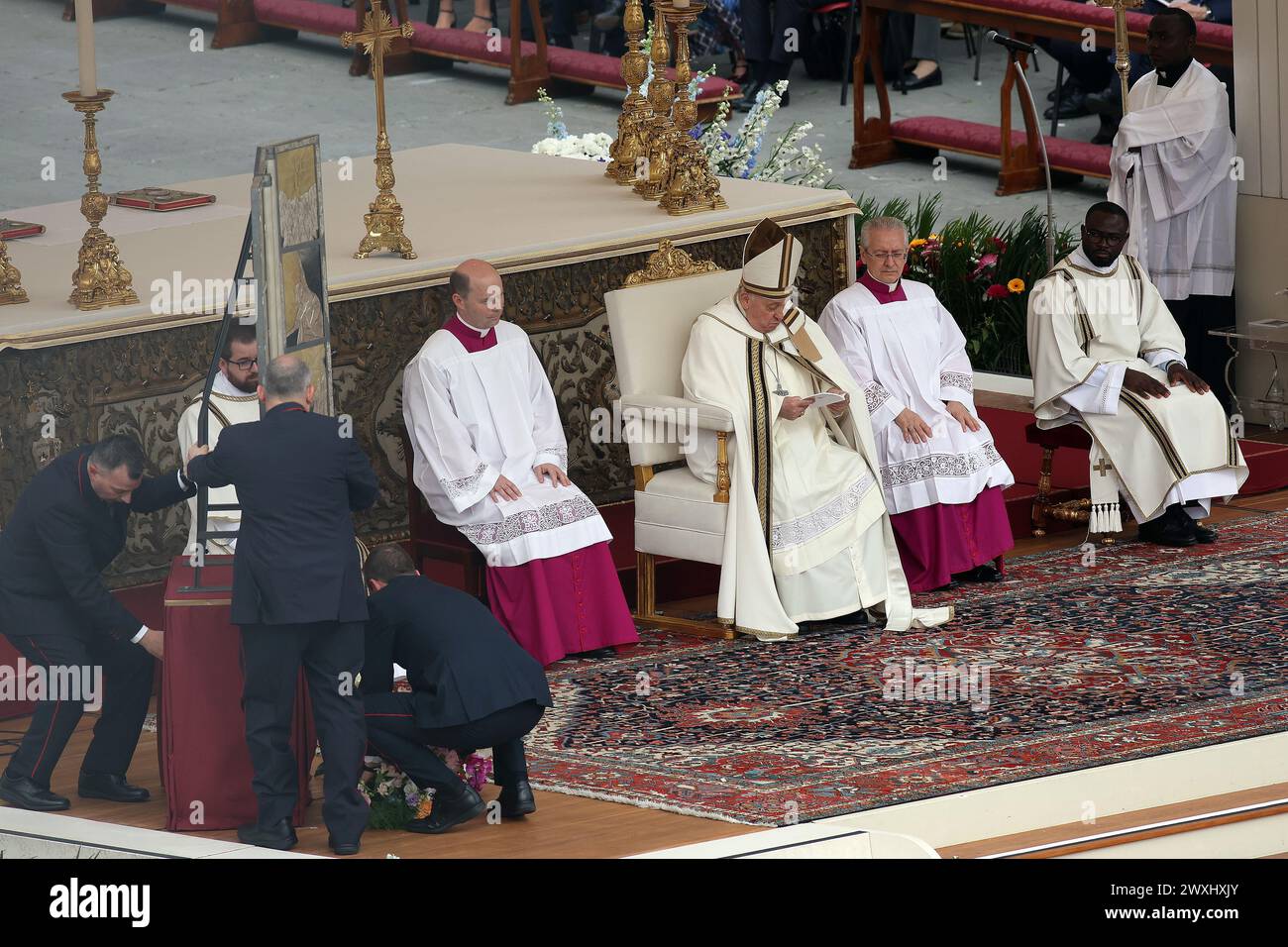 Vaticano, Italy. 31st Mar, 2025. Vatican City, Italy 31.03.2025 The