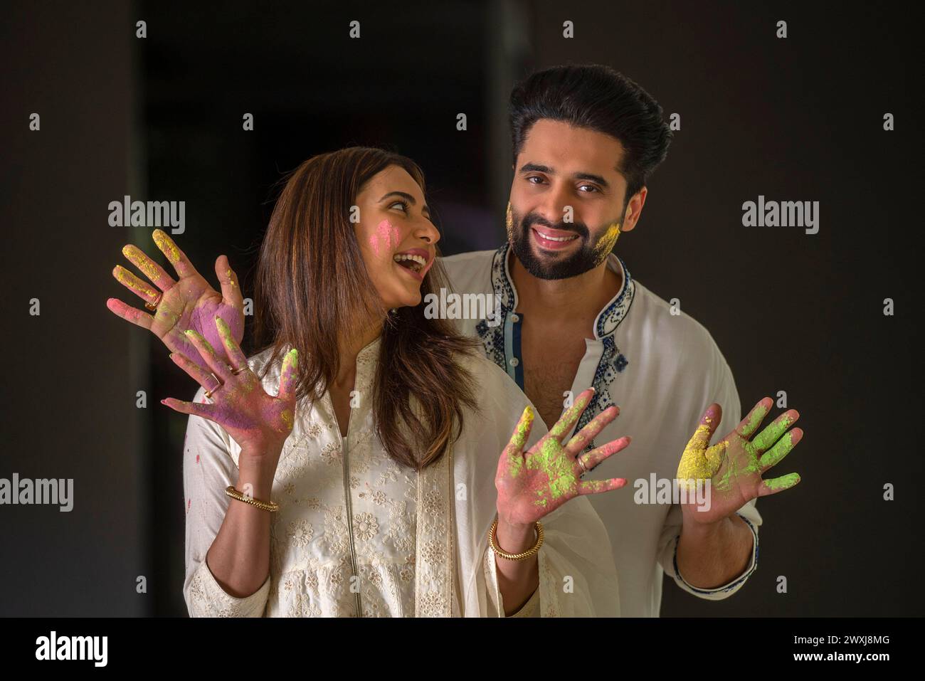 holi with actors