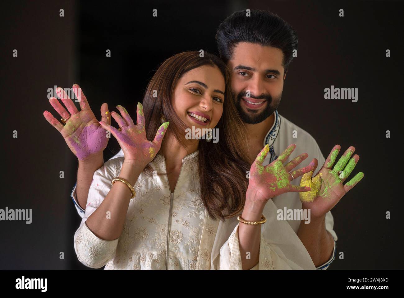 holi with actors