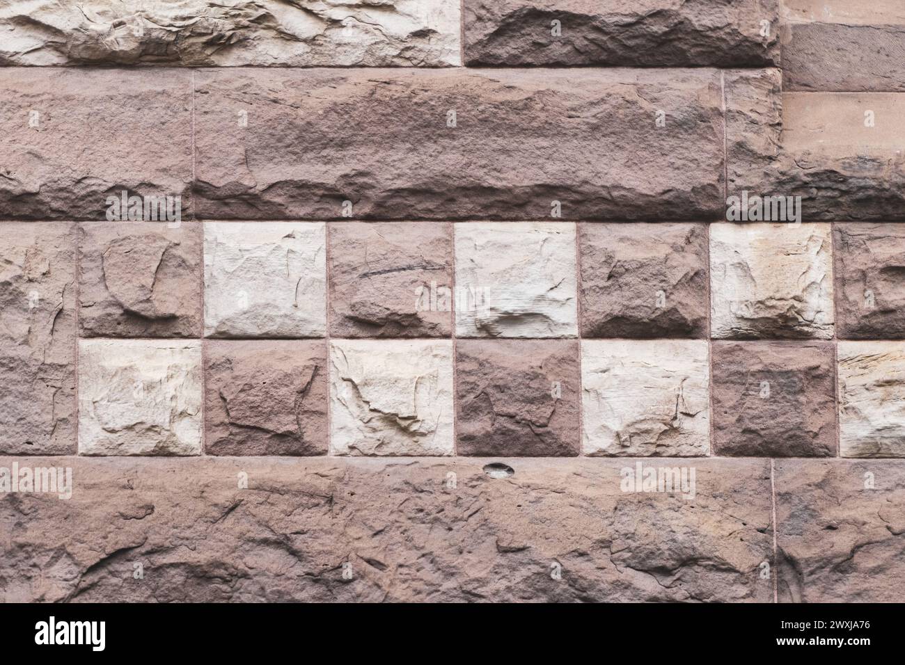 Colonial architectural features or details in Old City Hall Building (1898), Toronto, Canada. Part of a series. Stock Photo