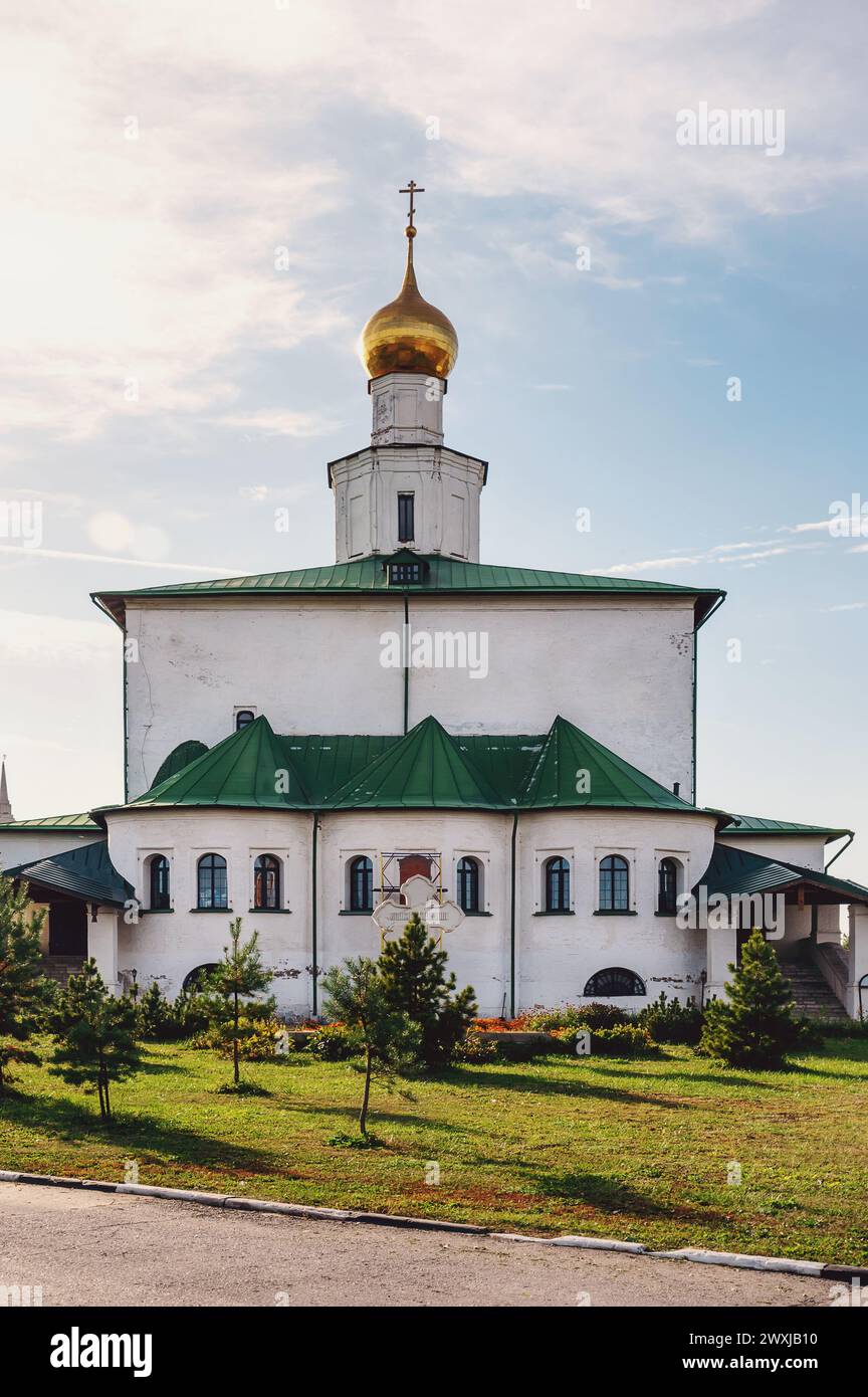 Cathedral of the Epiphany Staro-Golutvin Monastery Kolomna, Russia. Orthodox monastery in the east of the Moscow region. Compound of the Theological S Stock Photo