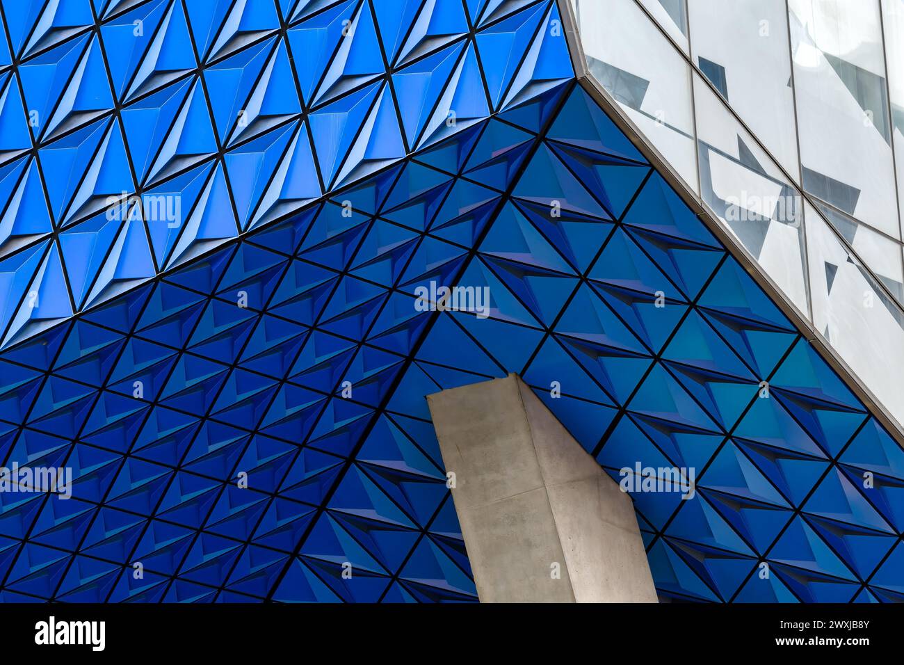 Architectural features or details in the Sheldon & Tracy Levy Student Learning Centre (SLC) in Toronto, Canada Stock Photo