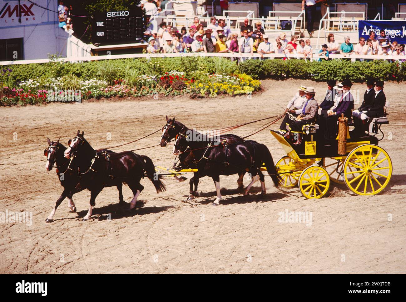 Devon Horse Show & Country Fair; Devon; Pennsylvania; USA. Oldest (1896) outdoor show in USA. Stock Photo