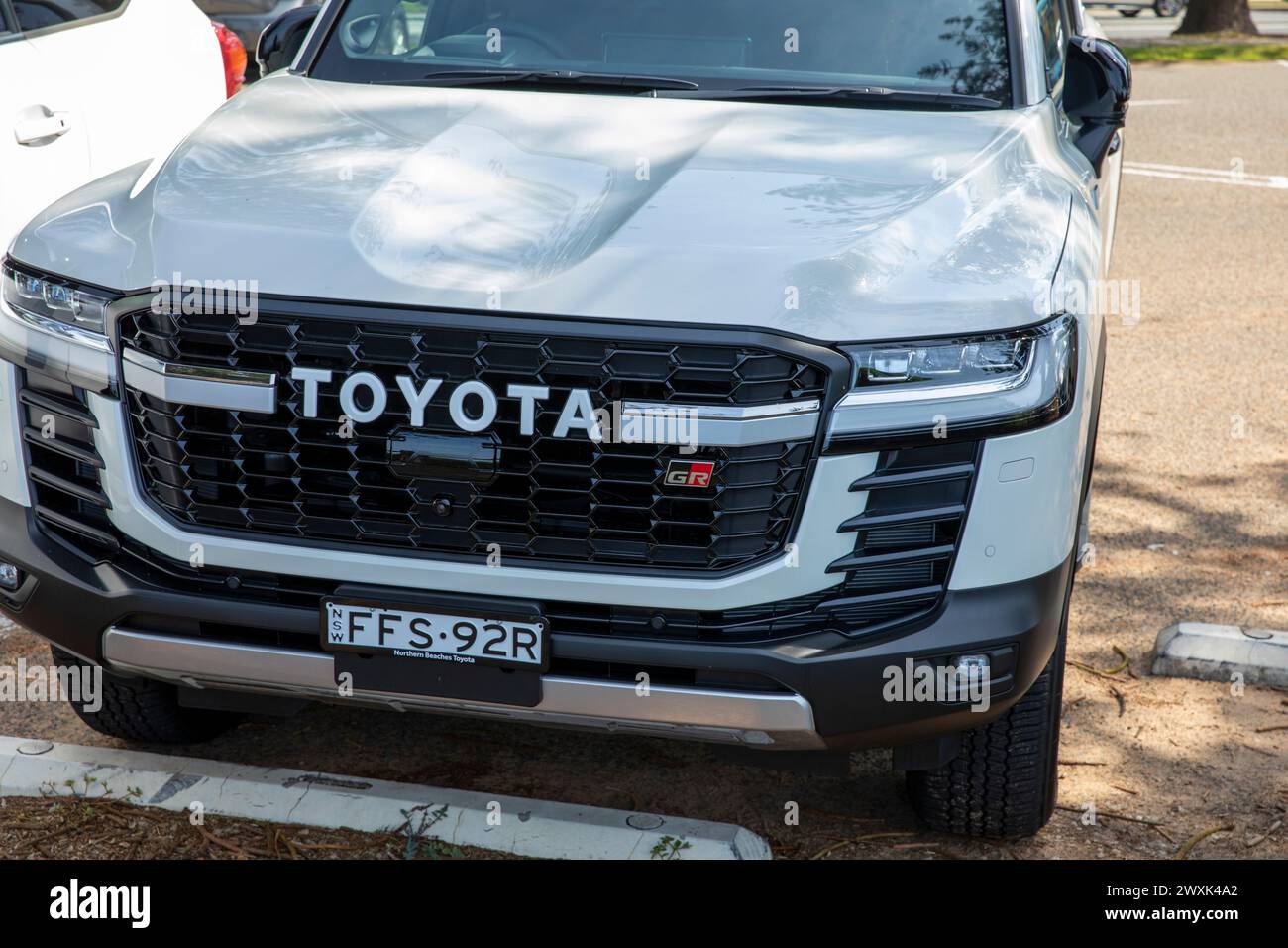 2024 model Toyota Landcruiser 300 GR sport, parked at Newport Beach car ...