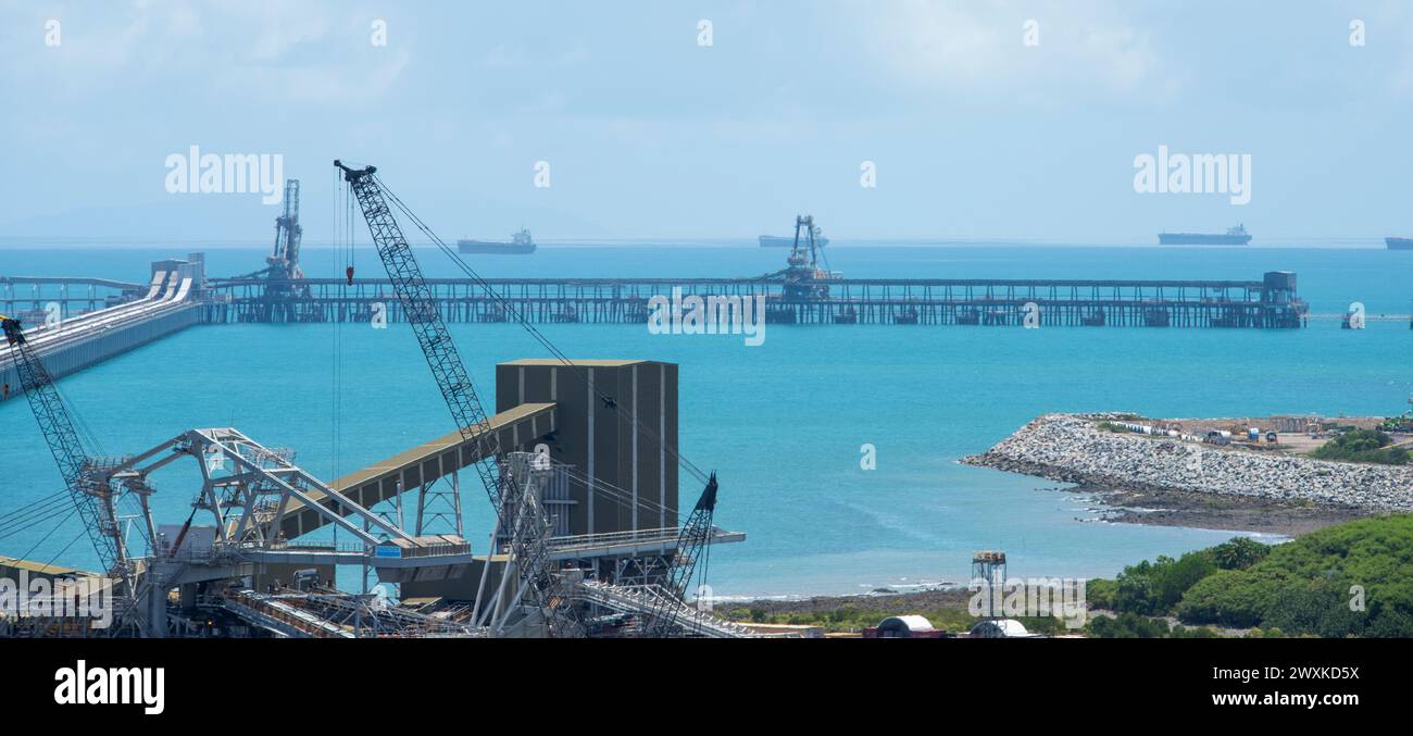 Two coal terminals at the port, Hay Point Coal Terminal (HPCT) and