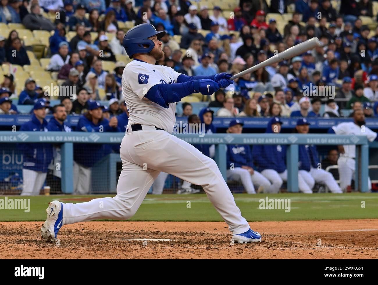 Los Angeles, United States. 31st Mar, 2024. Los Angeles Dodgers 3rd ...