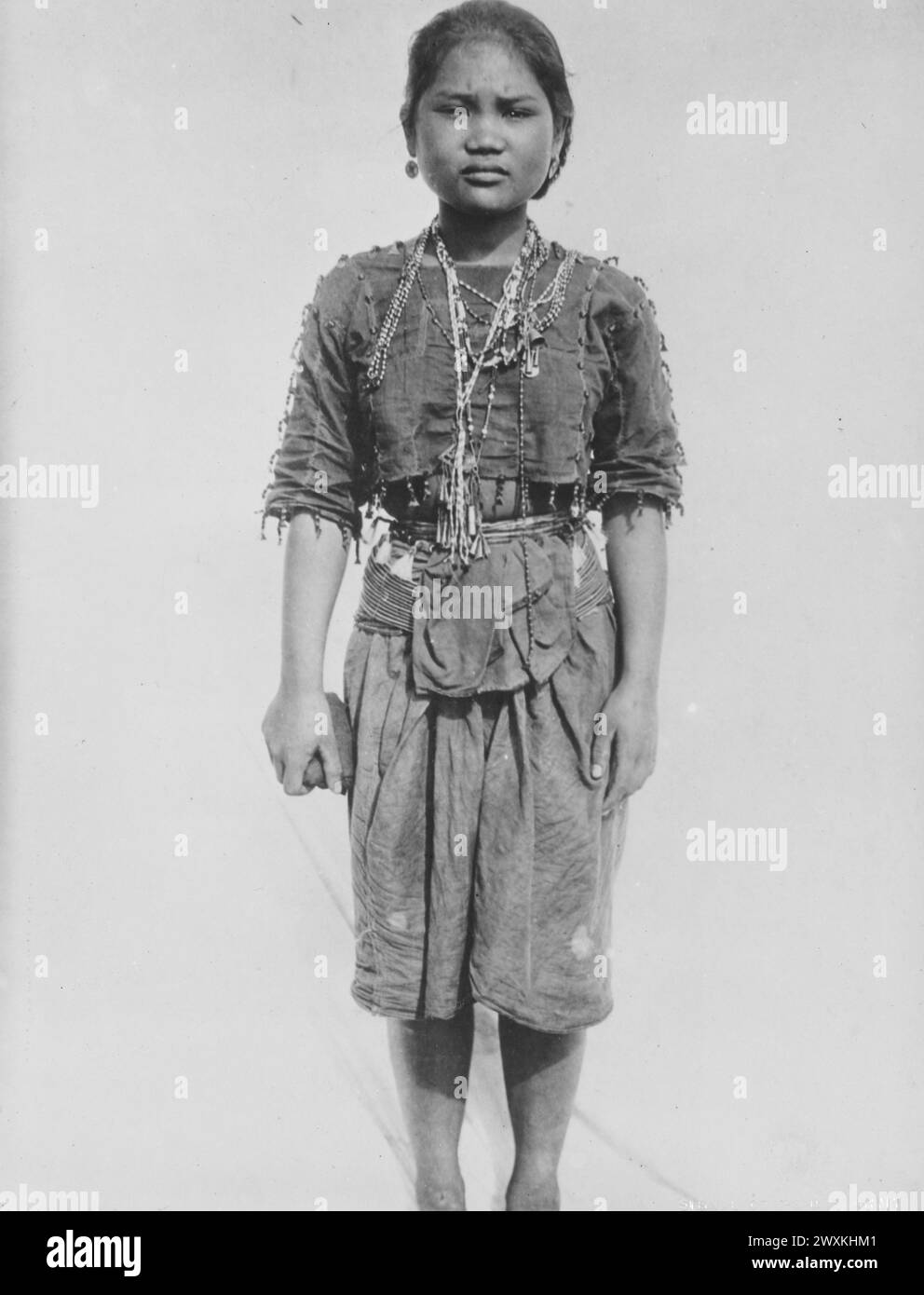 Ilongot woman, Mt. Province, Northern Luzon, Philippine Islands ca ...