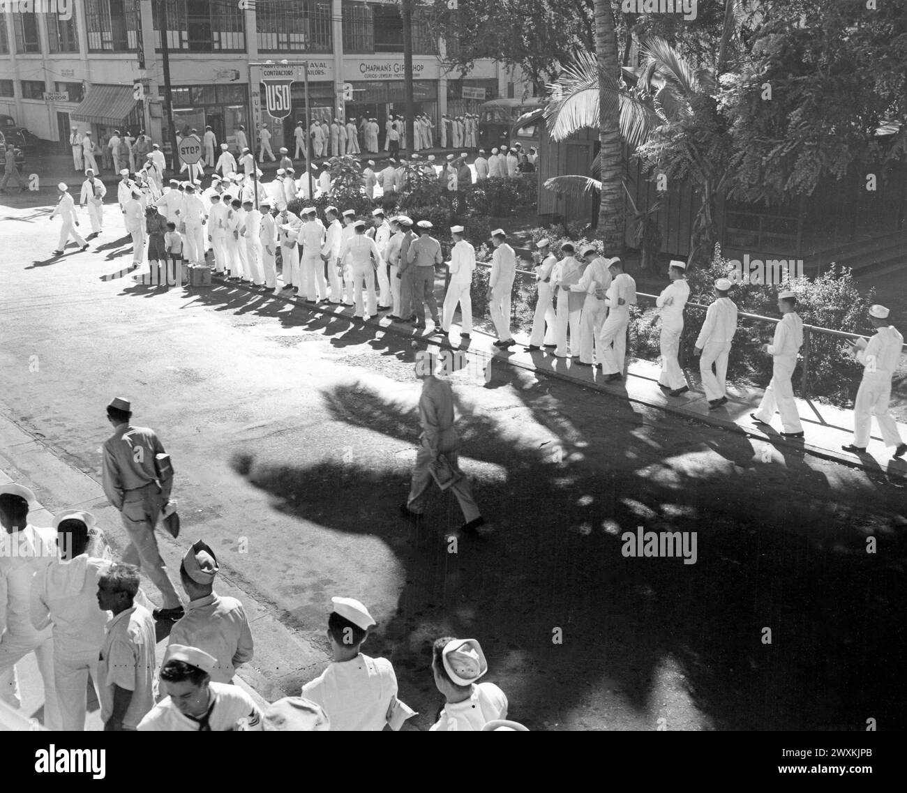 Vintage honolulu Black and White Stock Photos & Images - Alamy
