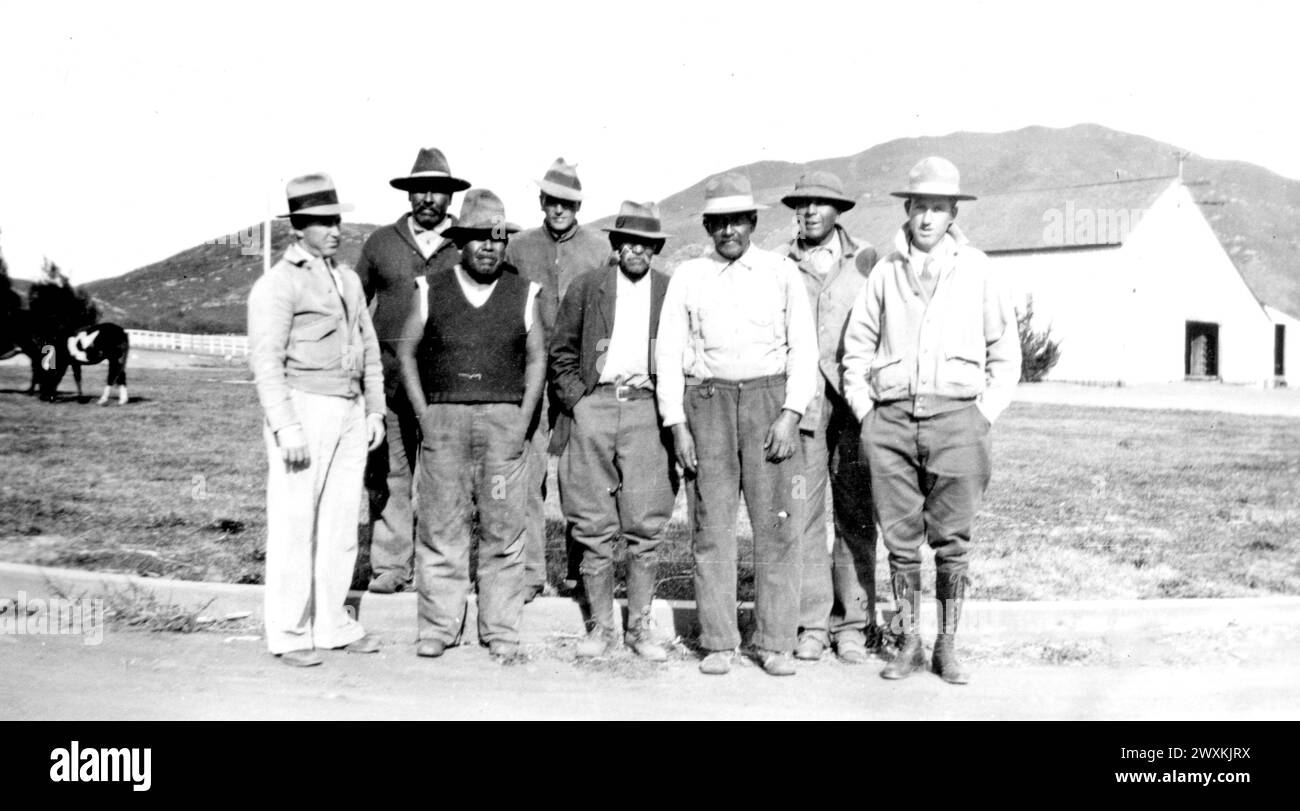 Viejas Band Of Kumeyaay Indians: Photograph of Os B. Fry, Pete Lenmon ...