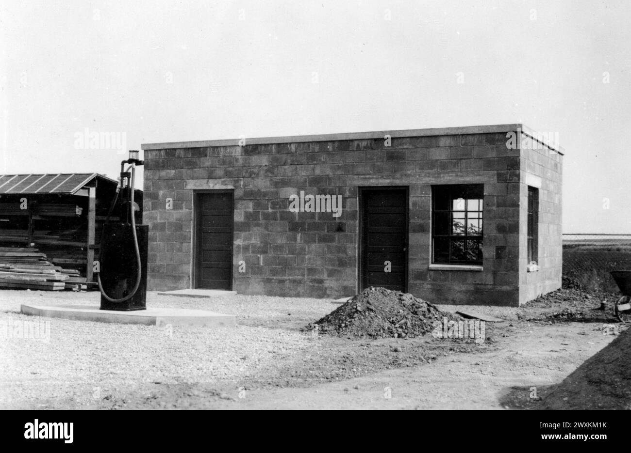Service Station with Electric Gas Pump on the SissetonWahpeton Oyate