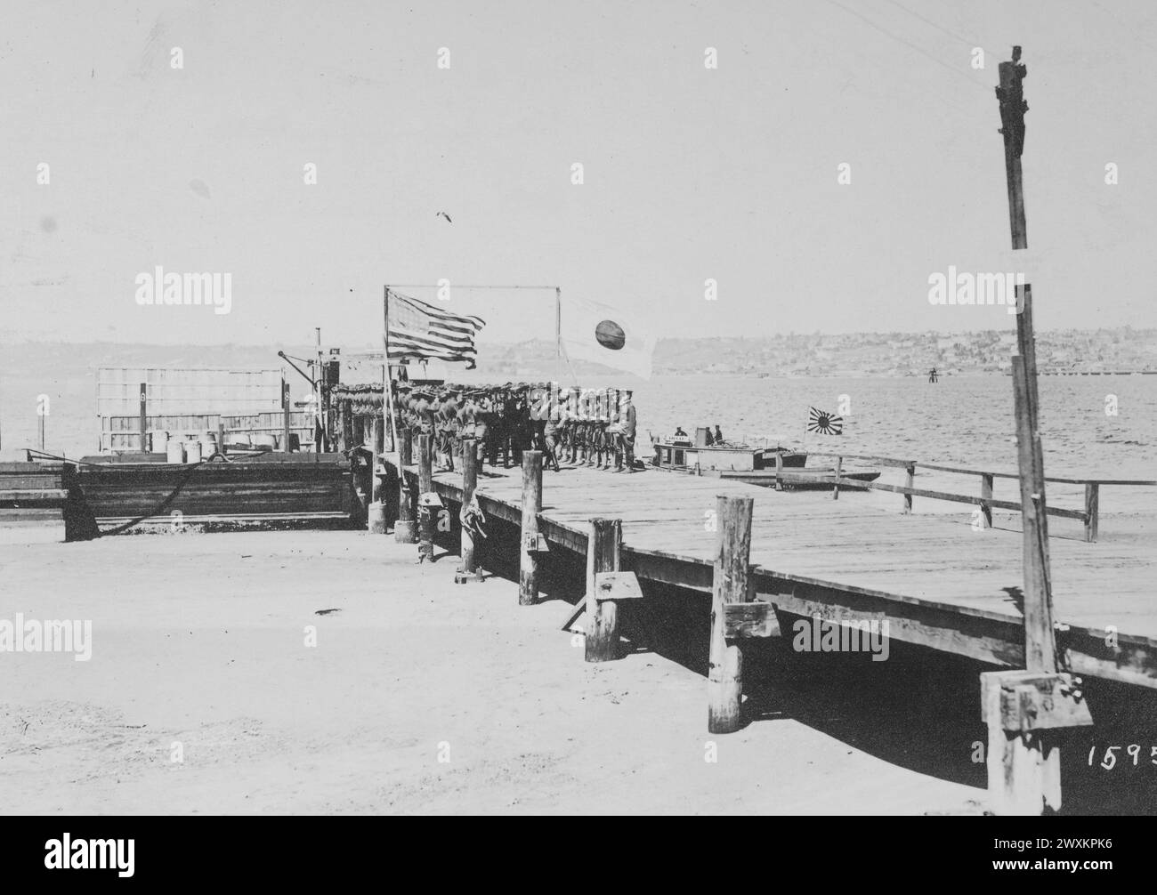 Japanese officers visiting Black and White Stock Photos & Images - Alamy