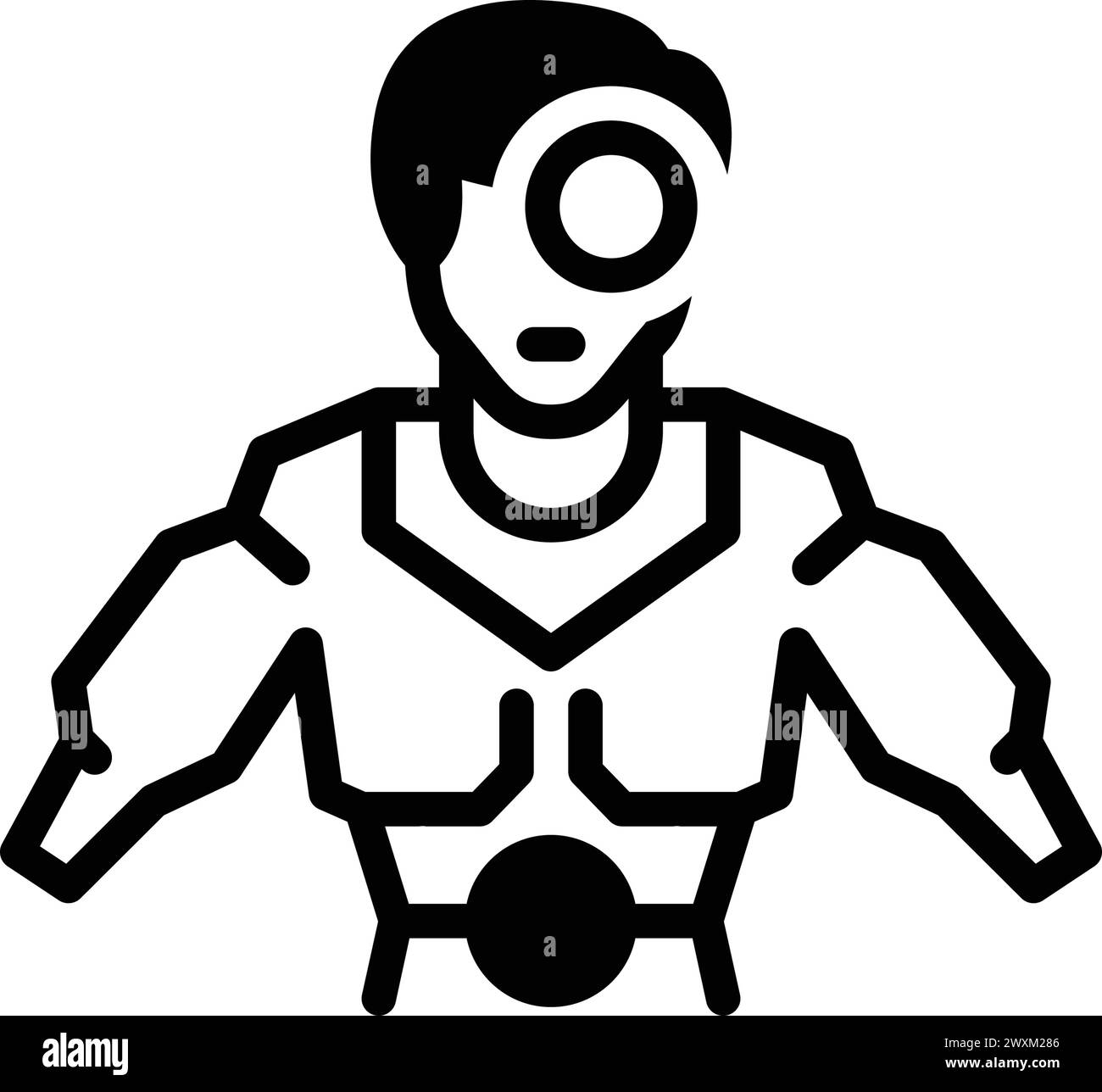 Icon for humanoid, robot Stock Vector Image & Art - Alamy