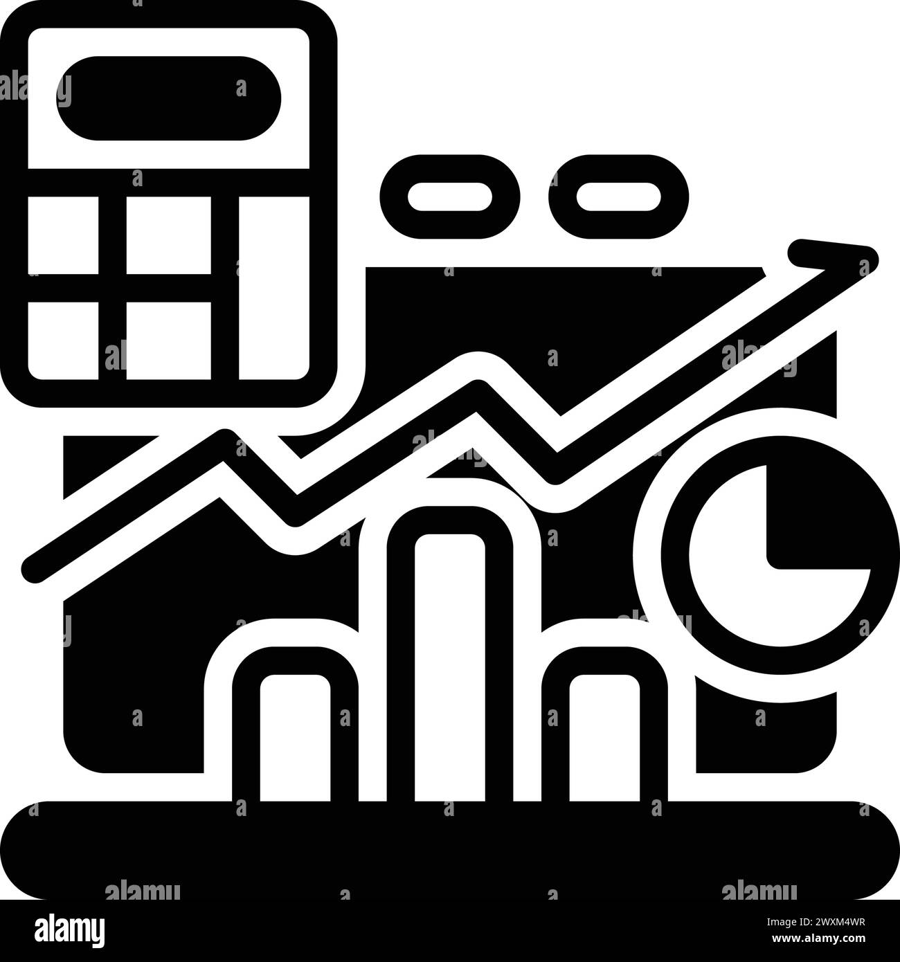 Economics vector vectors Black and White Stock Photos & Images - Alamy