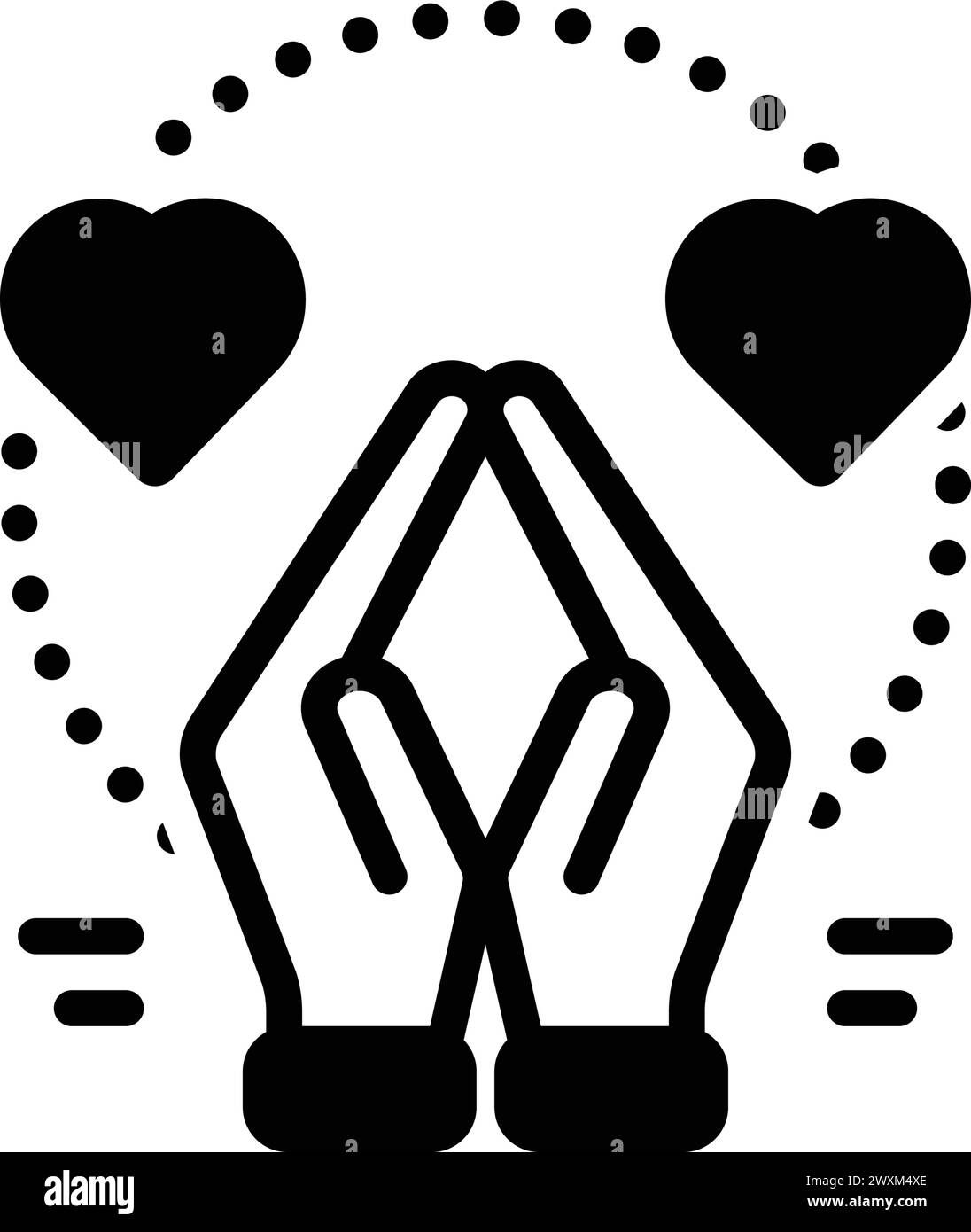 Icon for gratitude, welcome Stock Vector Image & Art - Alamy