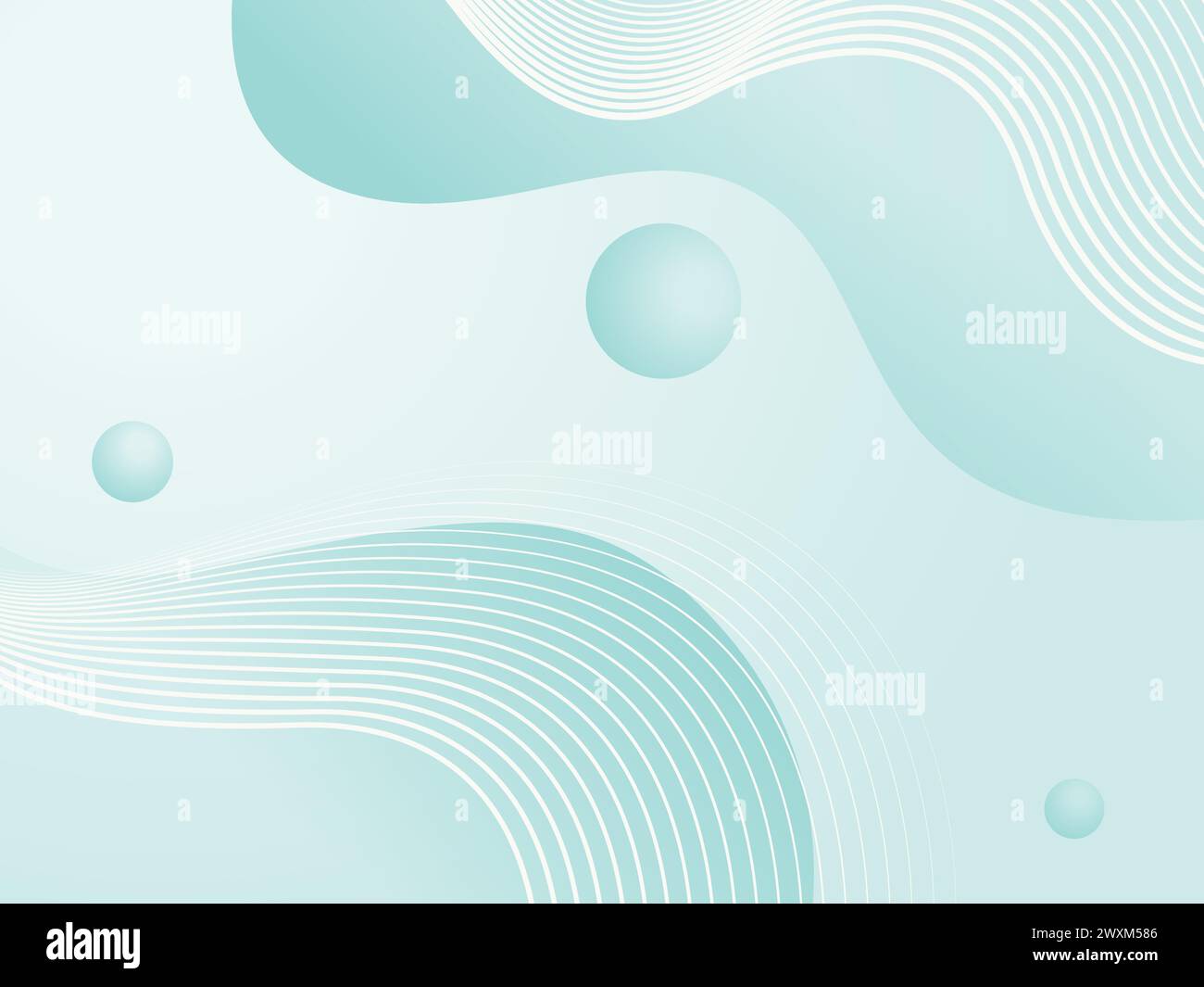 Turquoise abstract editable background for presentations, website