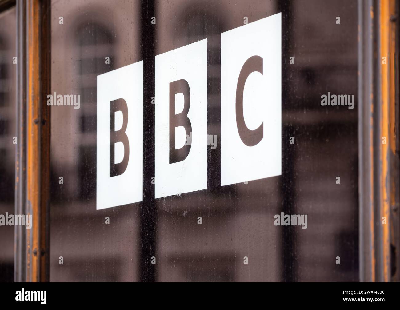 London, United Kingdom February 26, 2024 The British Broadcasting Corporation (BBC) is a