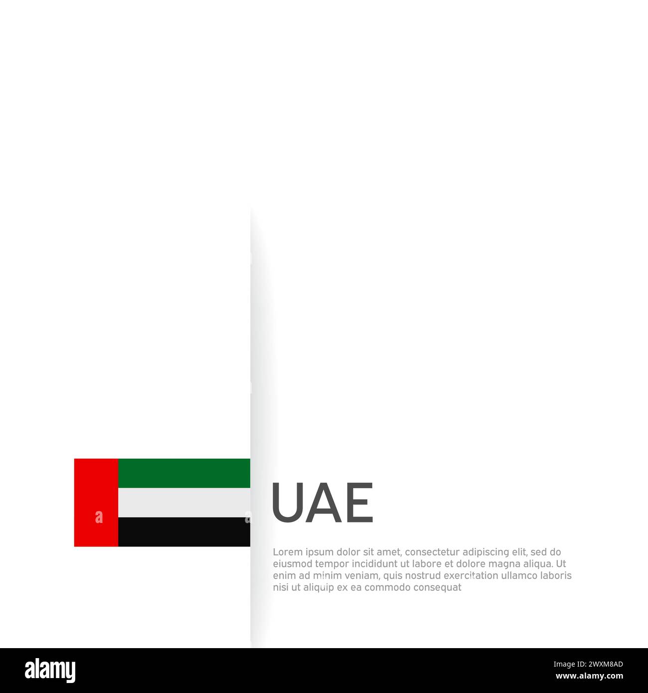 United arab emirates flag background. State patriotic uae banner, cover ...