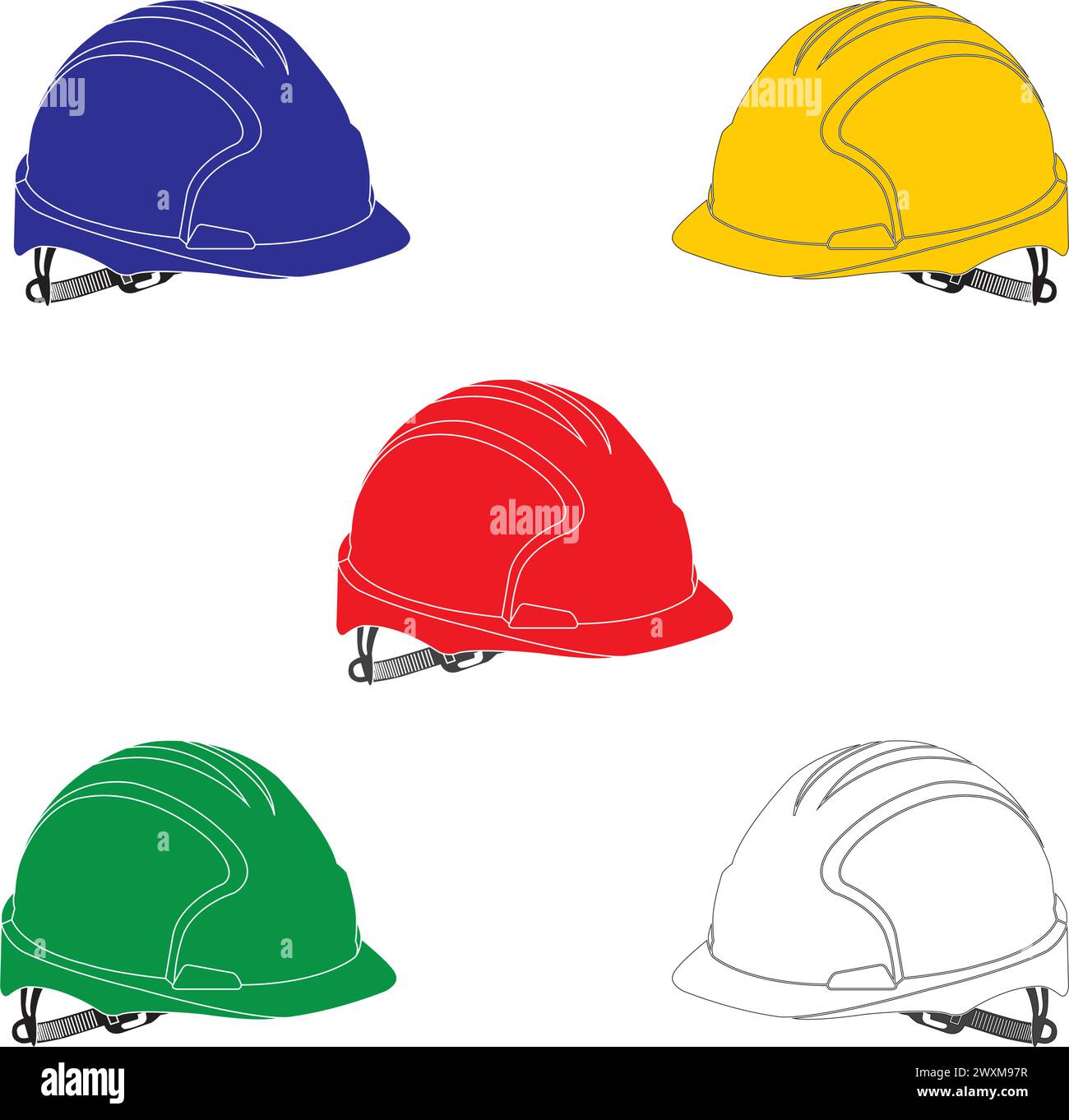 project helmet icon vector illustration simple design Stock Vector ...