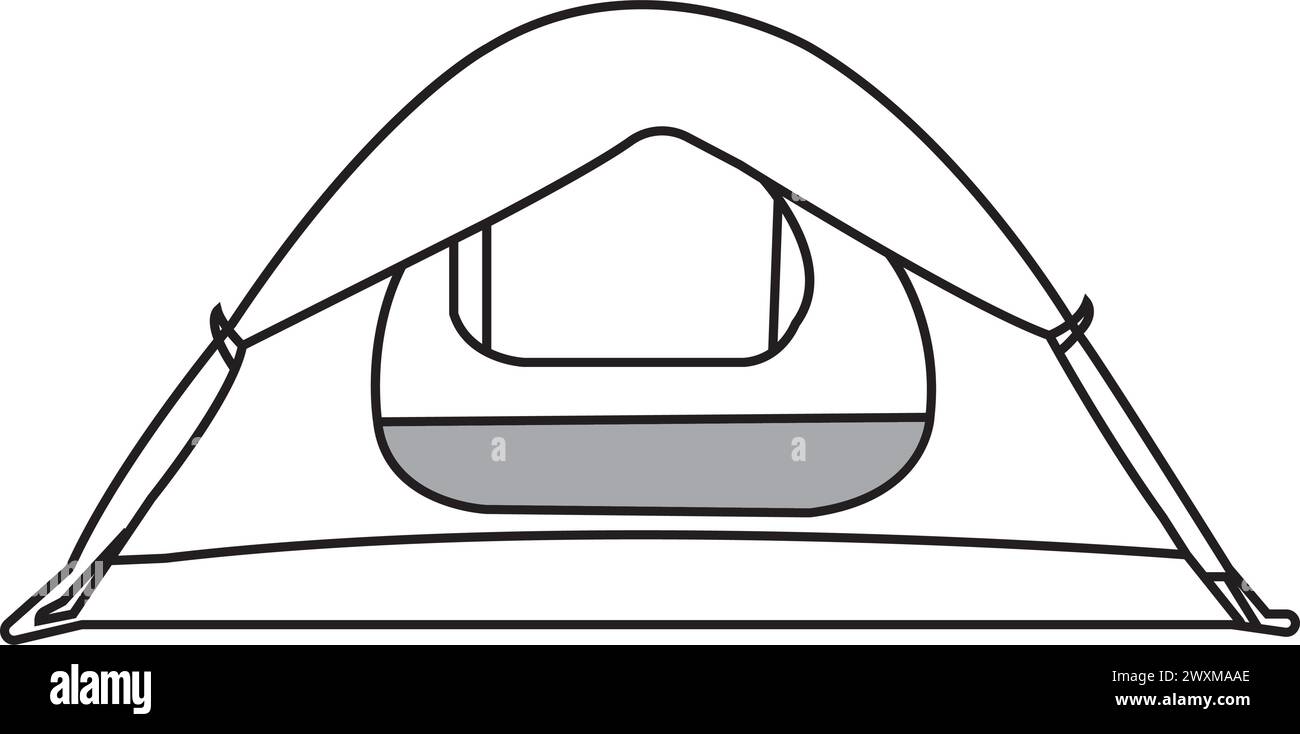 camping tent icon vector illustration symbol design Stock Vector Image ...