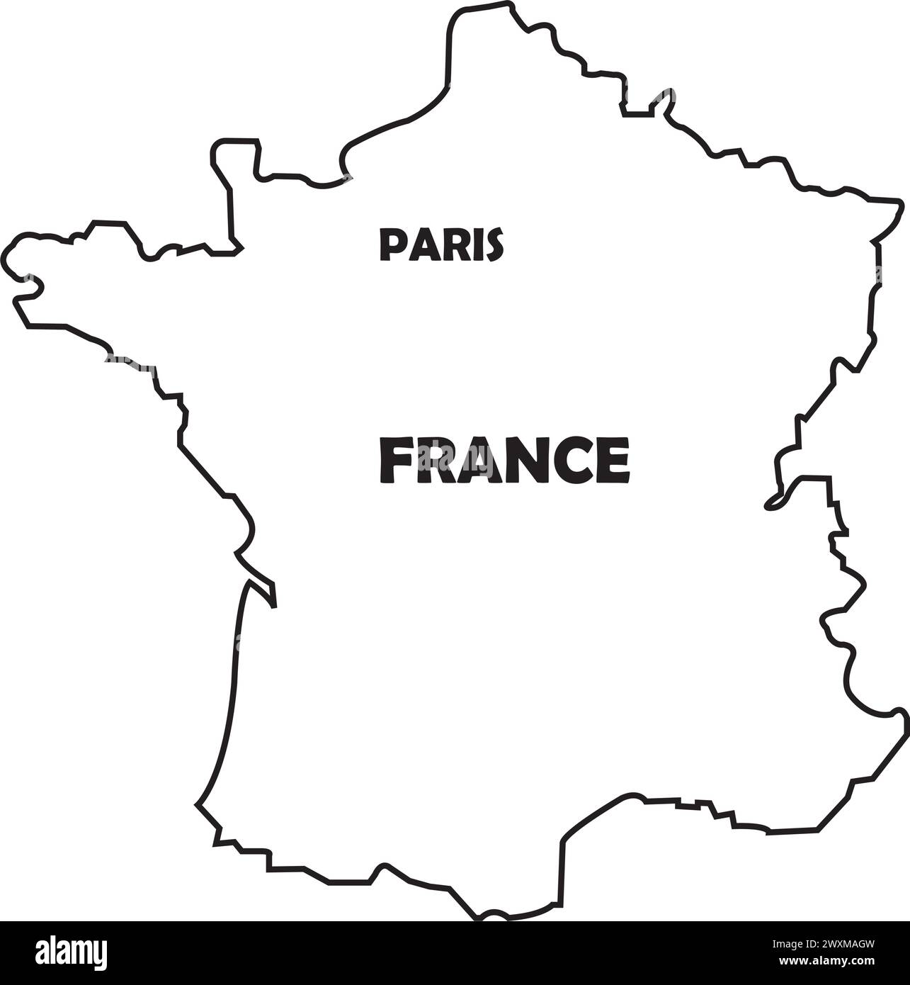 france map icon vector illustration symbol design Stock Vector Image