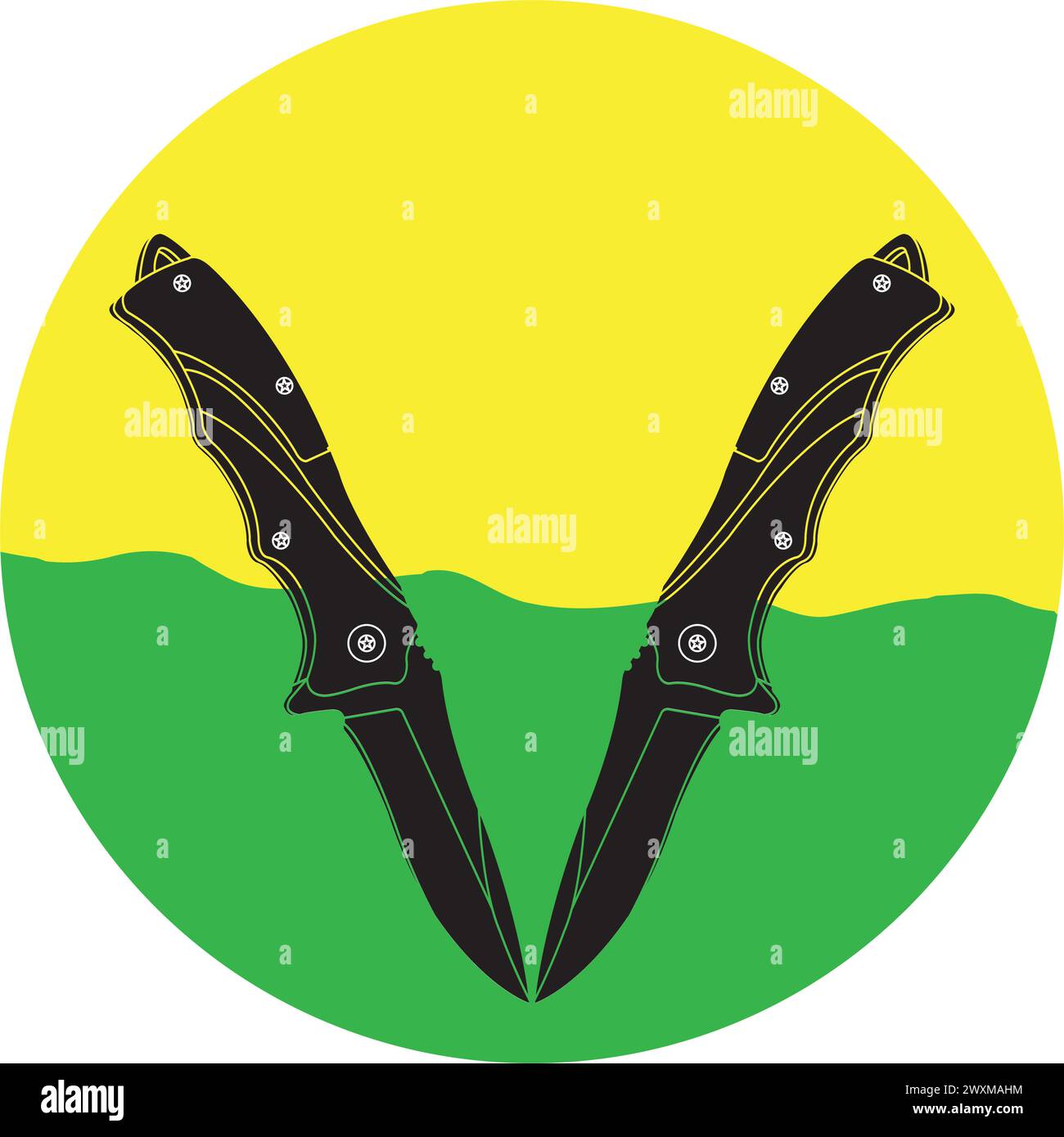 penknife icon vector illustration symbol design Stock Vector
