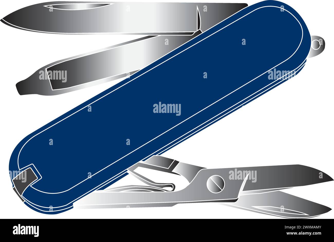penknife icon vector illustration symbol design Stock Vector