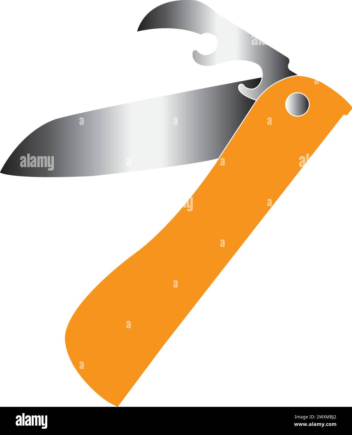penknife icon vector illustration symbol design Stock Vector