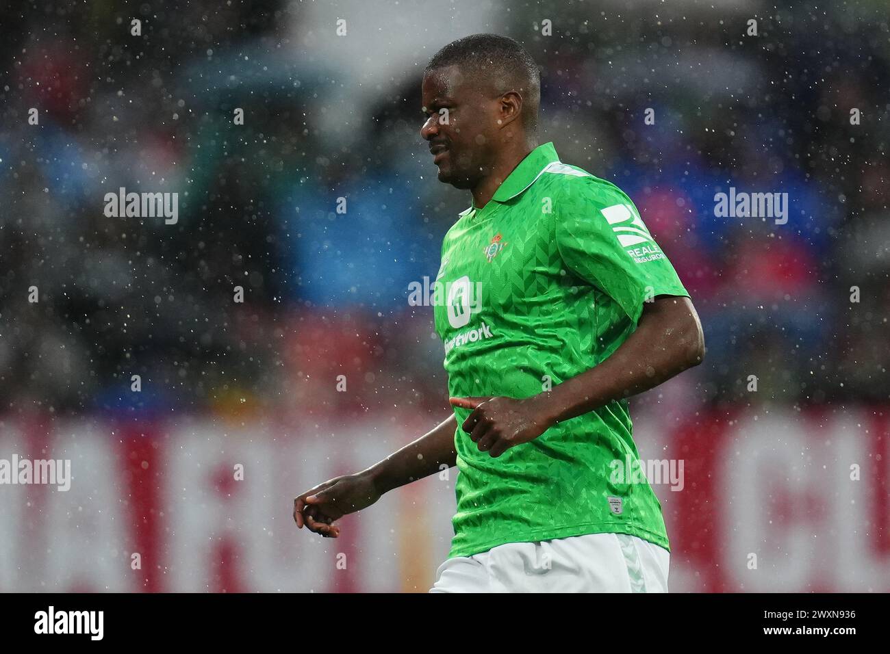 Girona, Spain. 31st Mar, 2024. William Carvalho of Real Betis during the La Liga EA Sports match between Girona FC and Real Betis played at Montilivi Stadium on March 31, 2024 in Girona, Spain. (Photo by Bagu Blanco/PRESSINPHOTO) Credit: PRESSINPHOTO SPORTS AGENCY/Alamy Live News Stock Photo