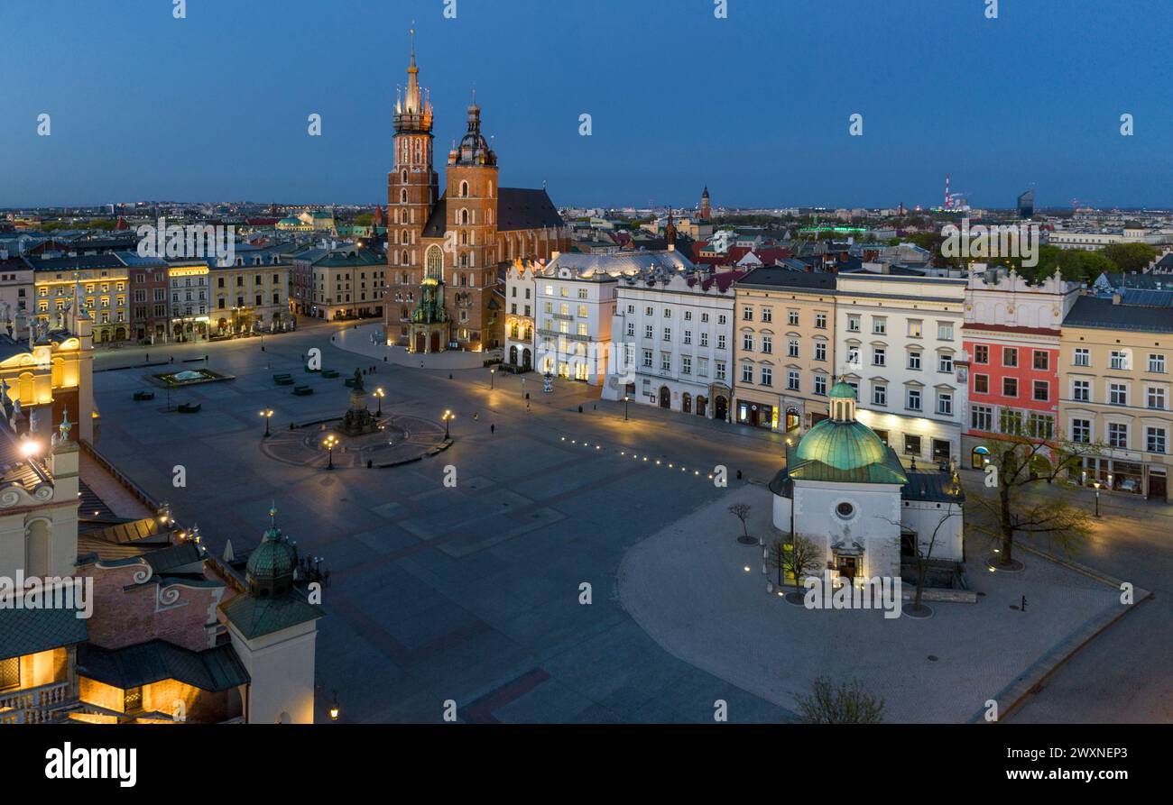 Main Rakket Main market of krakow hi-res stock photography and images - Alamy