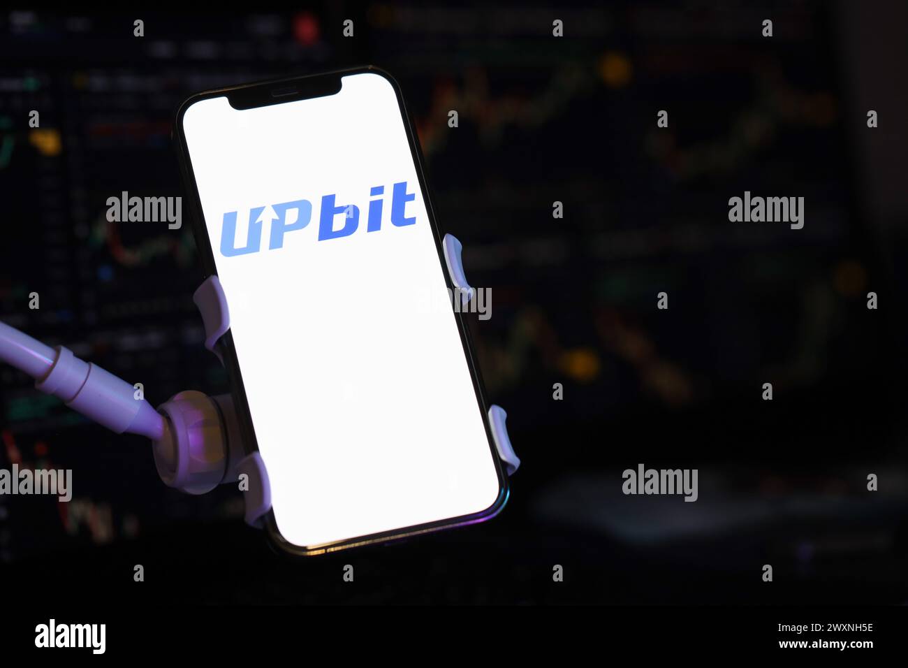 Upbit exchange hi-res stock photography and images - Alamy
