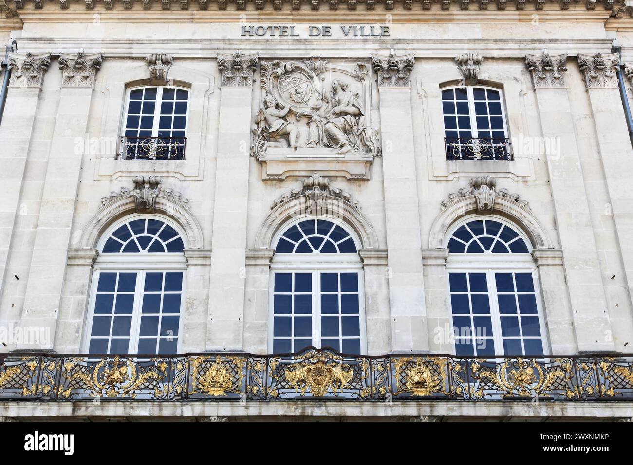 City hall or hotel de ville of Lyon in France Stock Photo