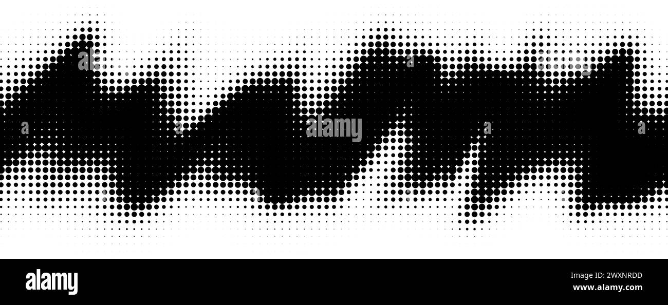 black and white halftone pattern. abstract halftone dotted background ...