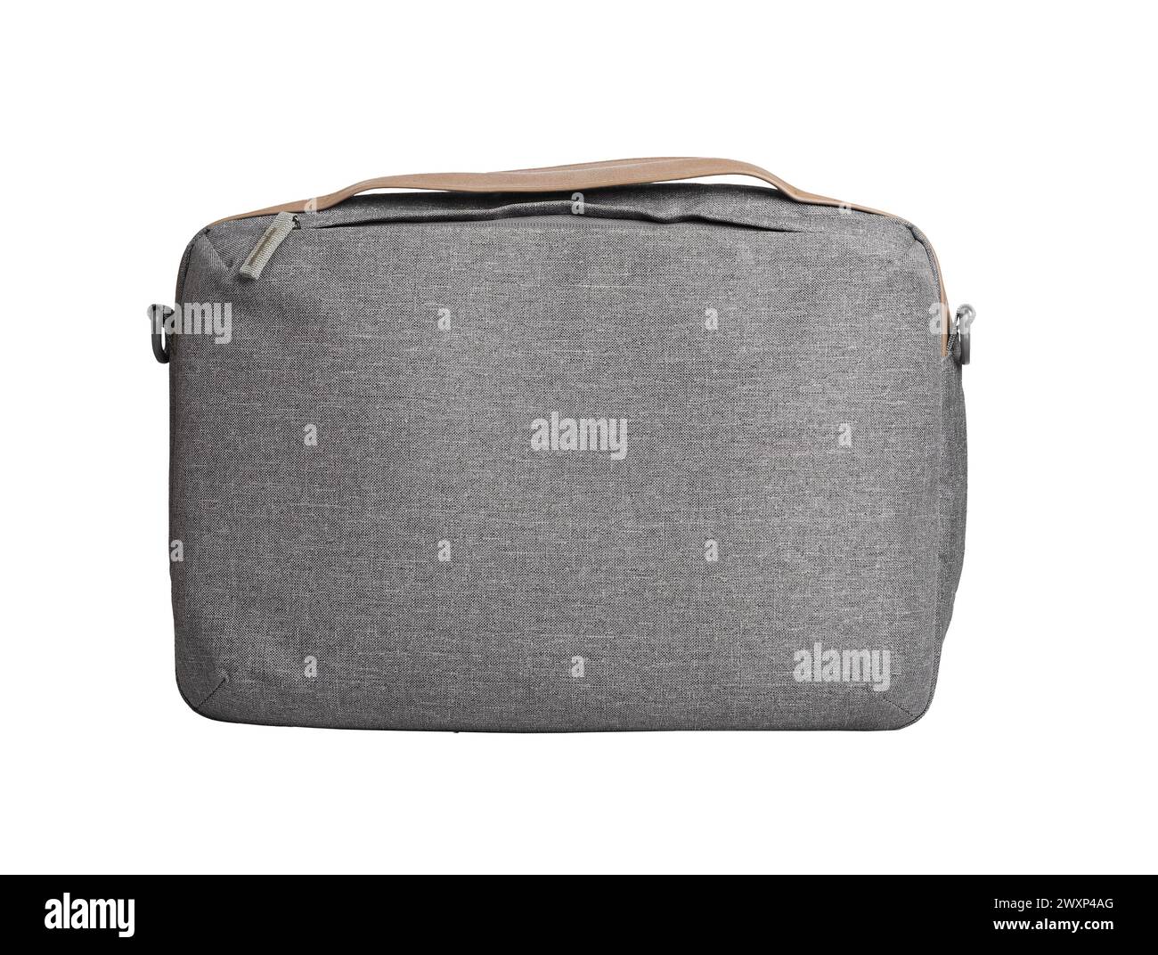 Laptop bag isolated on white background. Stock Photo