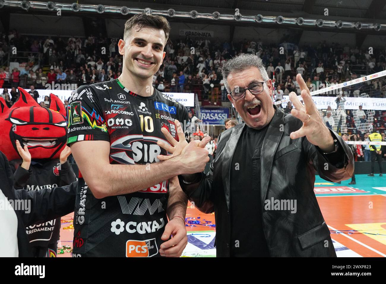 Perugia, Italy. 31st Mar, 2024. ben tara wassim (sir susa vim perugia