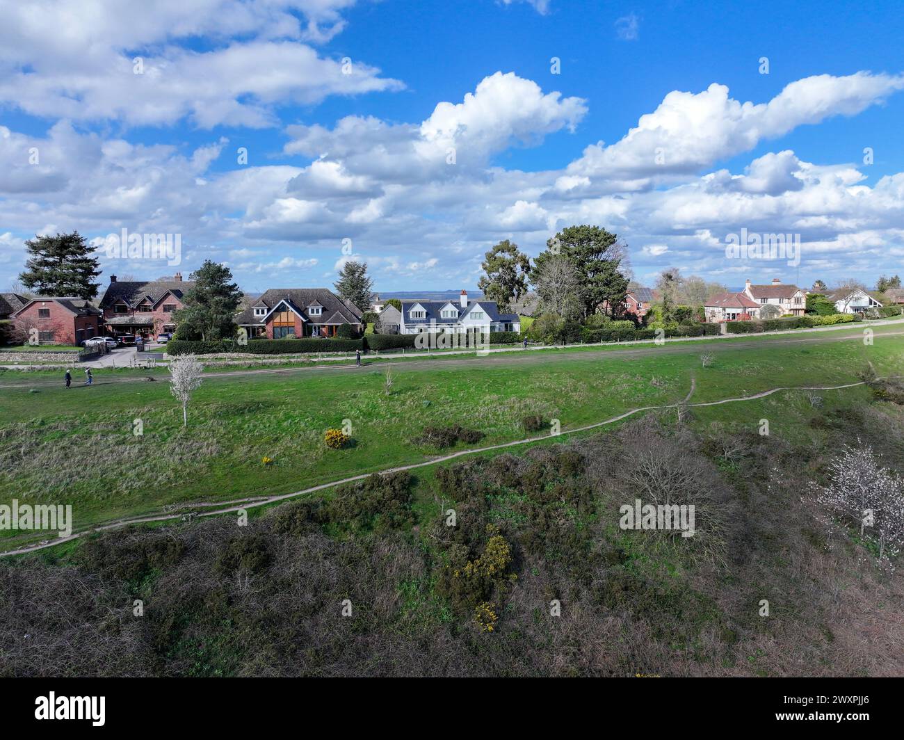 Lyth Road Ridge Lyth hill hi-res stock photography and images - Alamy