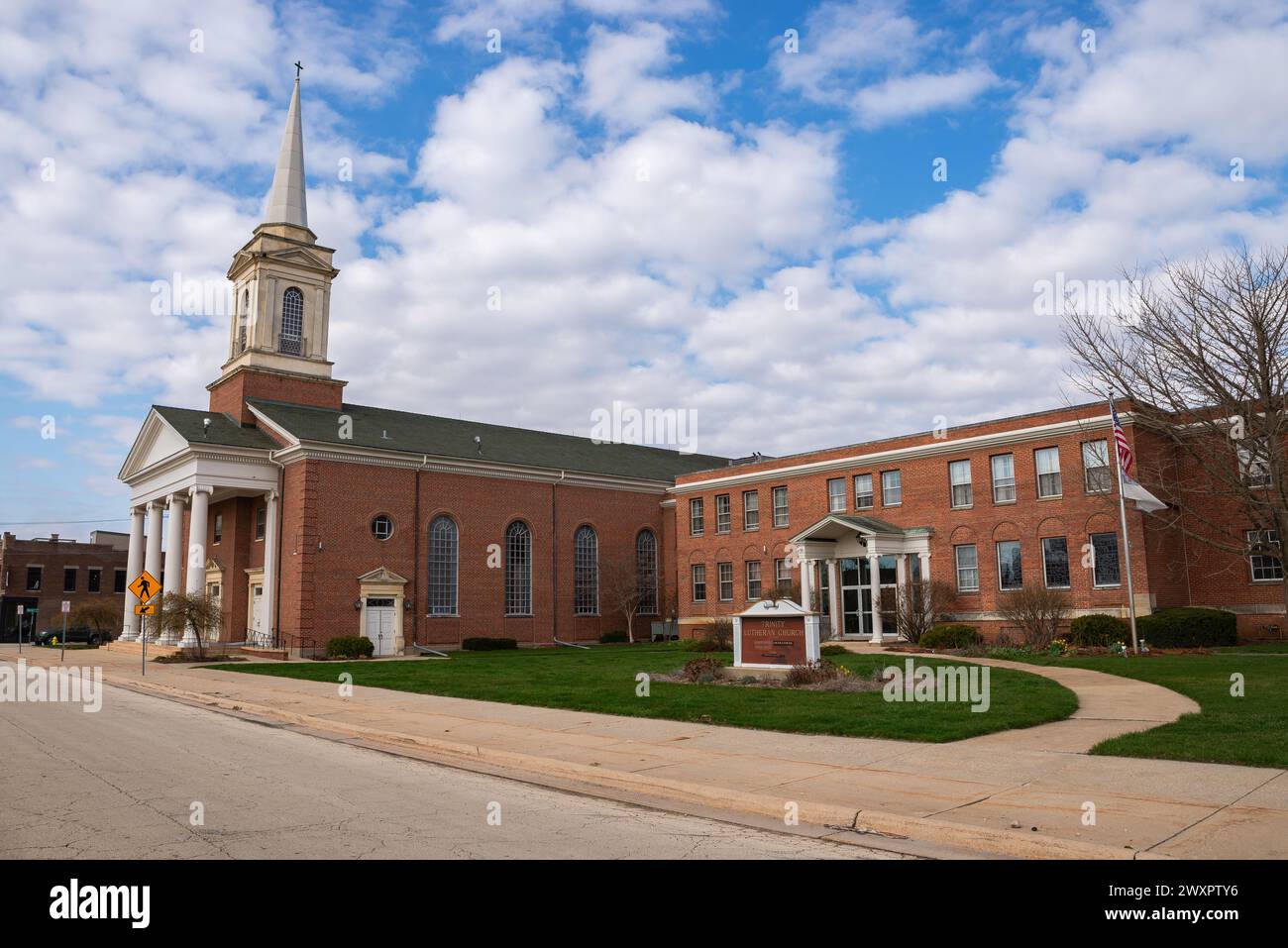 Rockford, Illinois United States March 28th, 2025 Exterior of the
