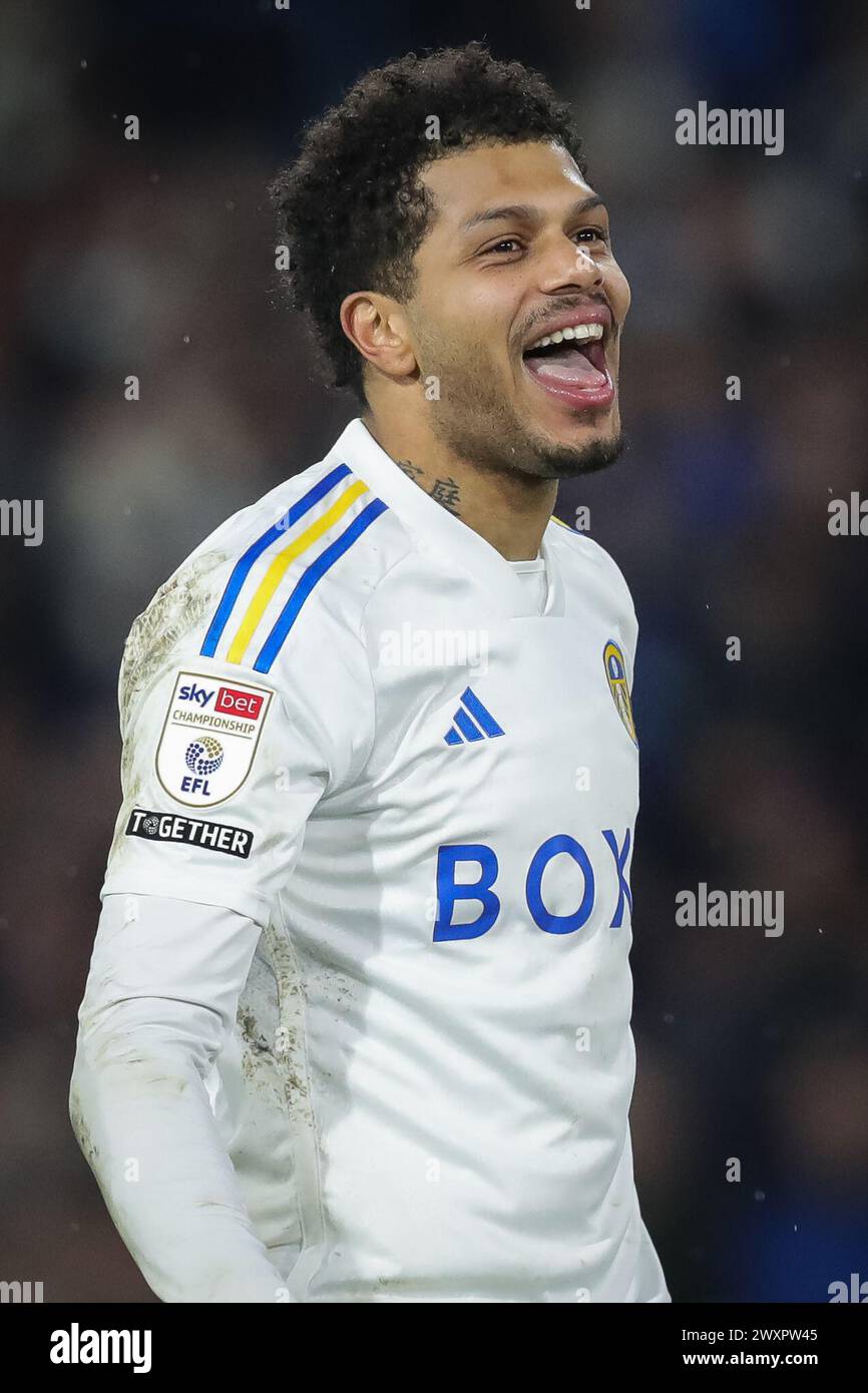 Leeds, UK. 01st Apr, 2024. Georgina Rutter of Leeds United celebrates after the Sky Bet Championship match Leeds United vs Hull City at Elland Road, Leeds, United Kingdom, 1st April 2024 (Photo by James Heaton/News Images) in Leeds, United Kingdom on 4/1/2024. (Photo by James Heaton/News Images/Sipa USA) Credit: Sipa USA/Alamy Live News Stock Photo