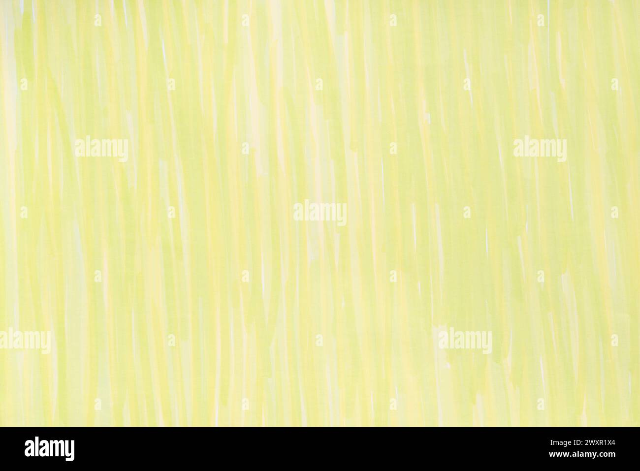 abstract yellow color marker background on paper texture Stock Photo