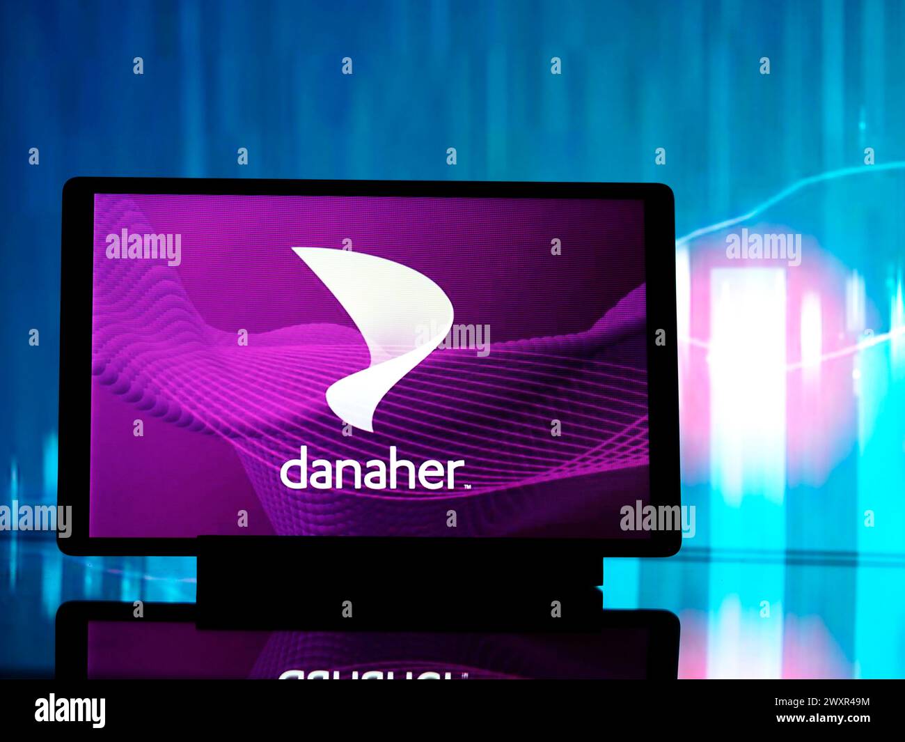 Germany April 2, 2024 In this photo illustration, Danaher