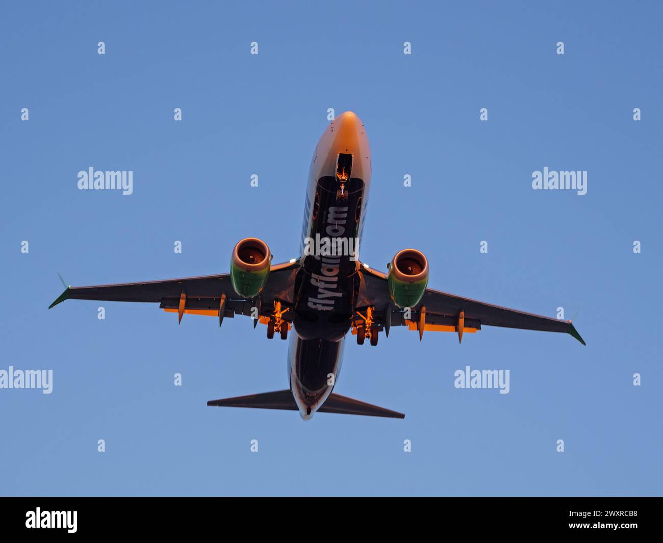 Richmond, British Columbia, Canada. 29th Mar, 2024. A Flair Airlines ...
