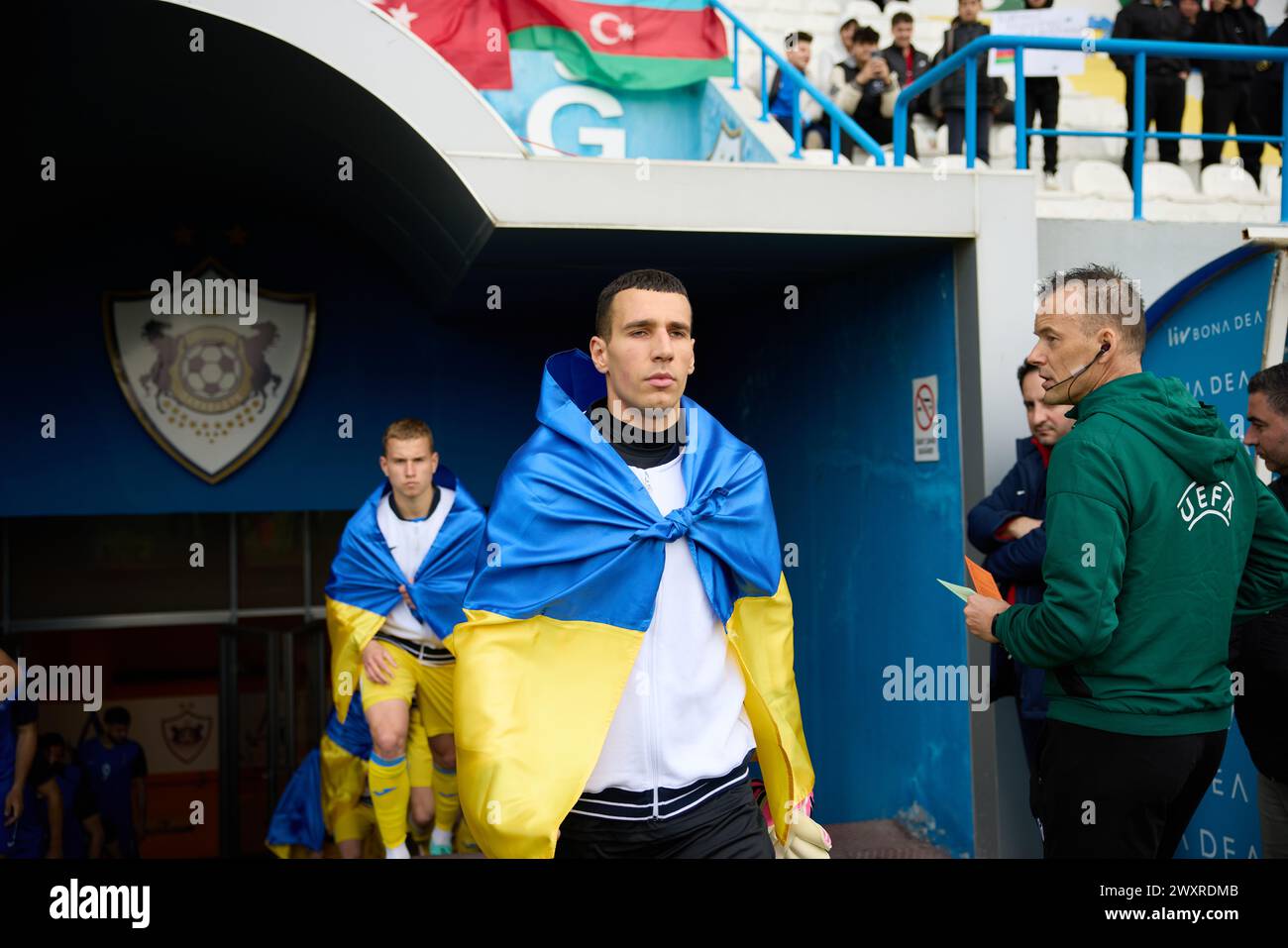Ukraine V Azerbaijan UEFA European Qualifiers EURO 2025 U21